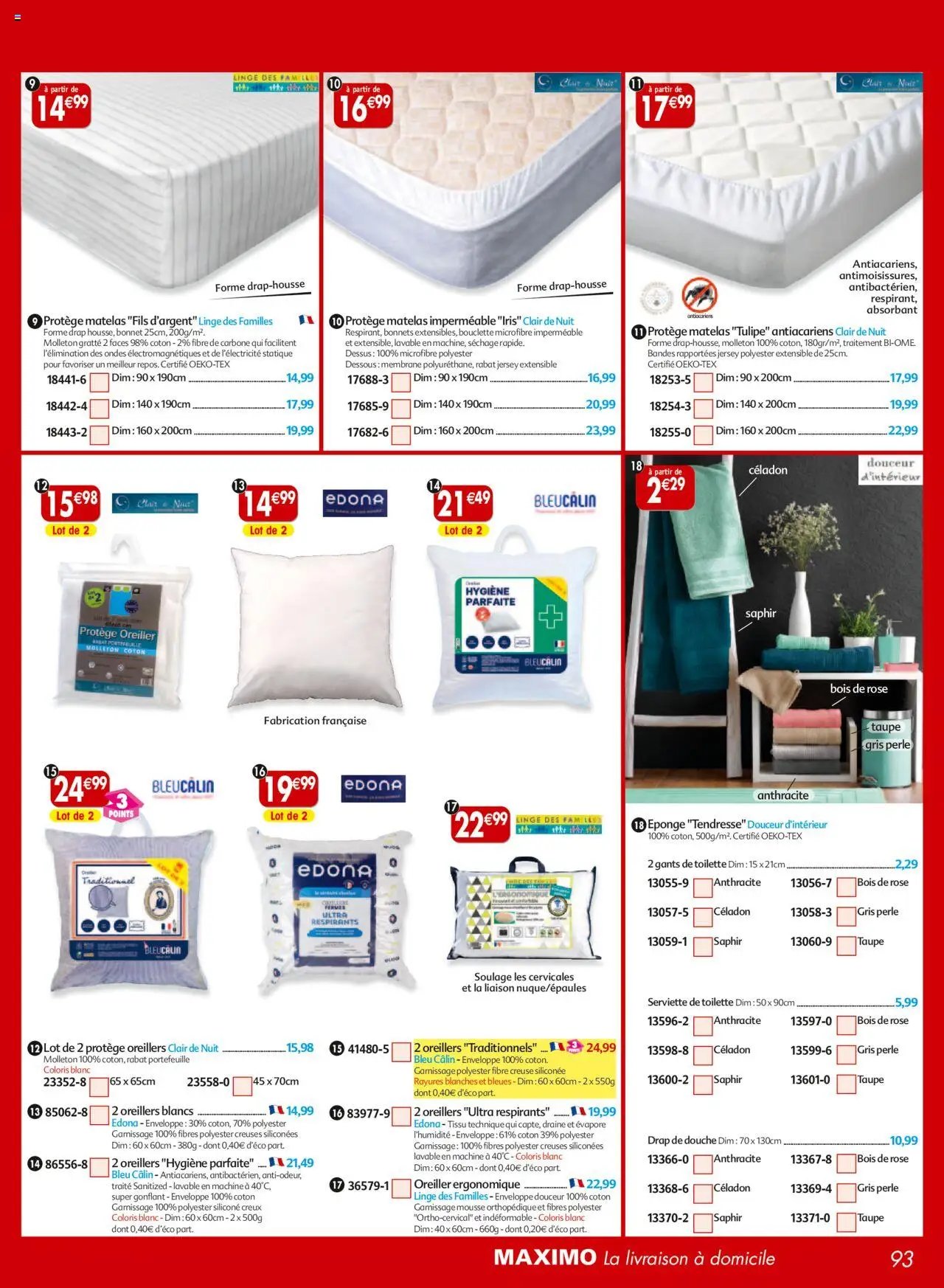 Maximo catalogue epicerie (2025-09-26 - 2025-10-23)