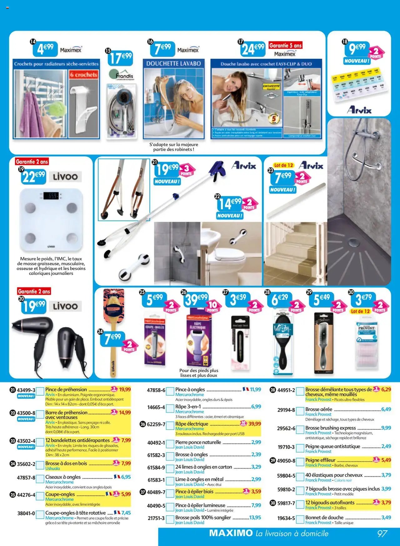 Maximo catalogue epicerie (2025-09-26 - 2025-10-23)