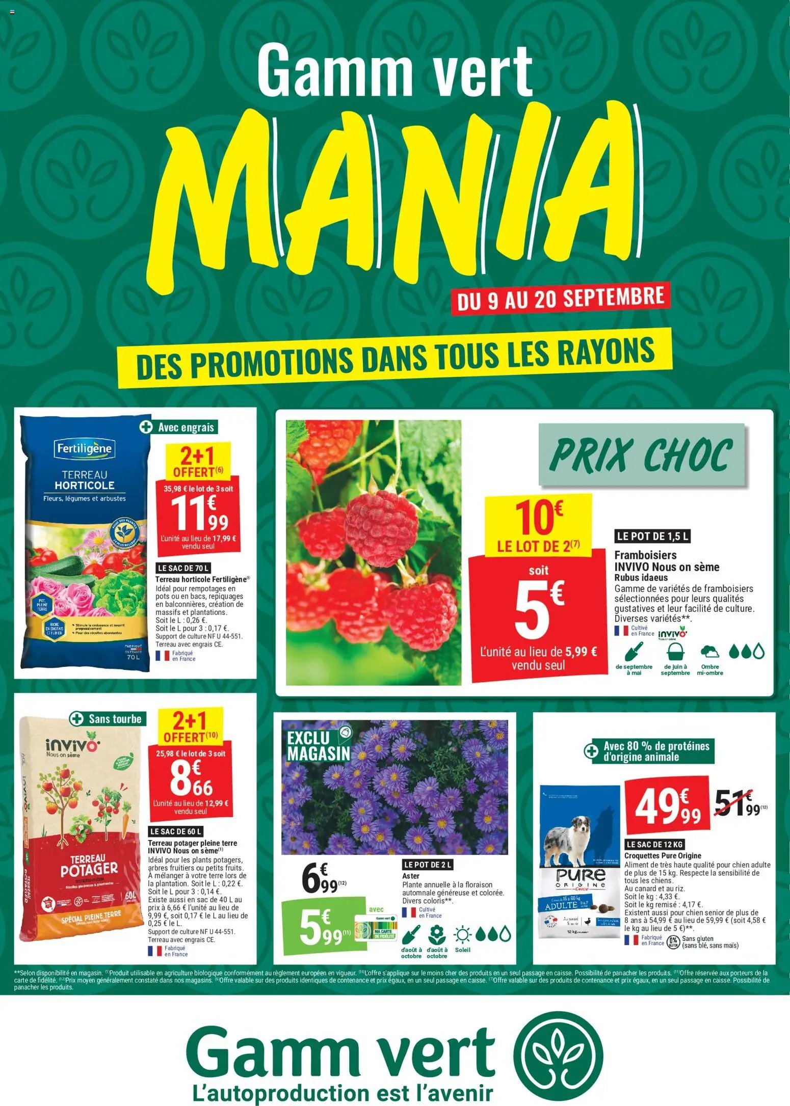 Gamm vert - Gamm vert MANIA
