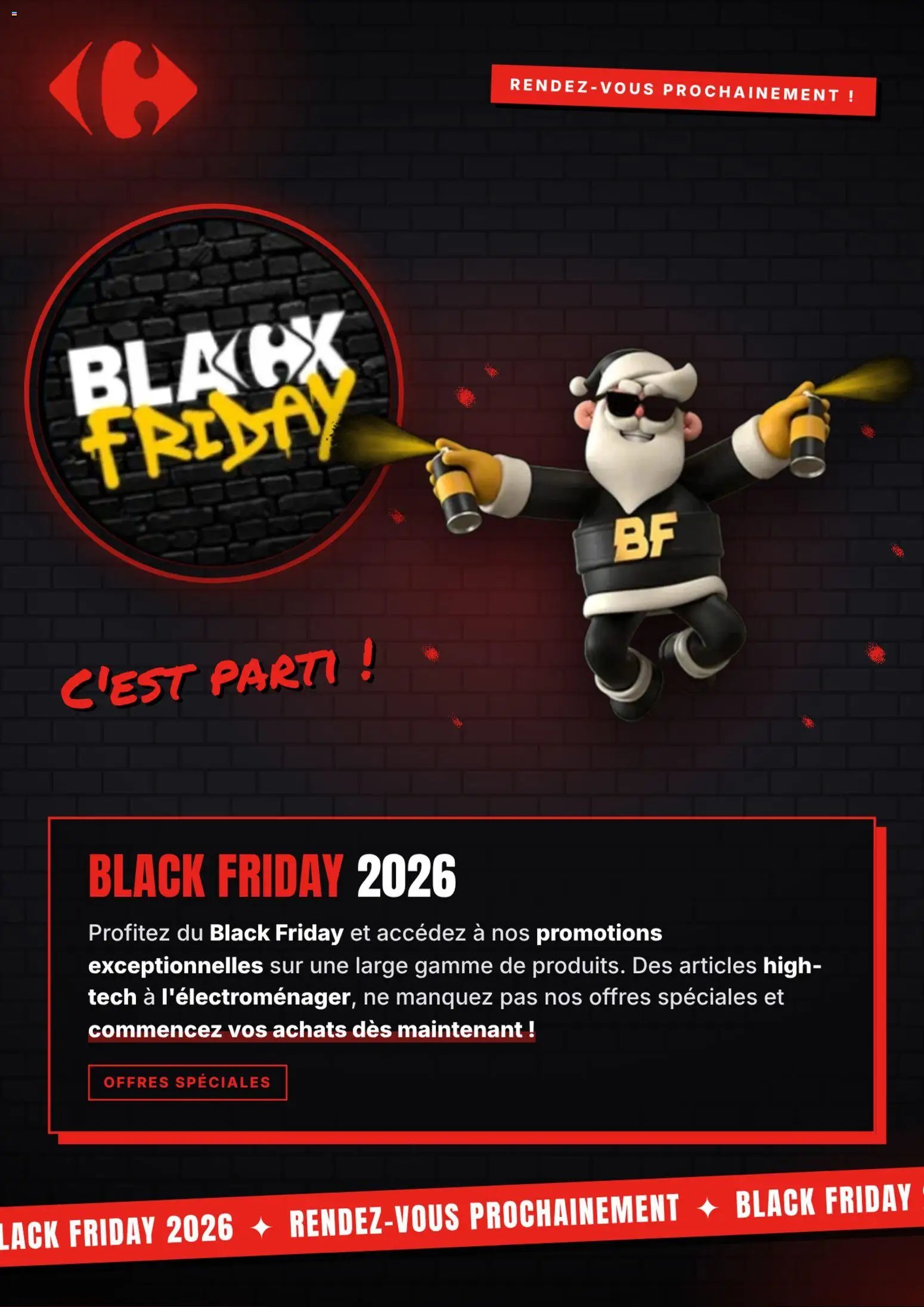 Carrefour Market Black Friday Annonce