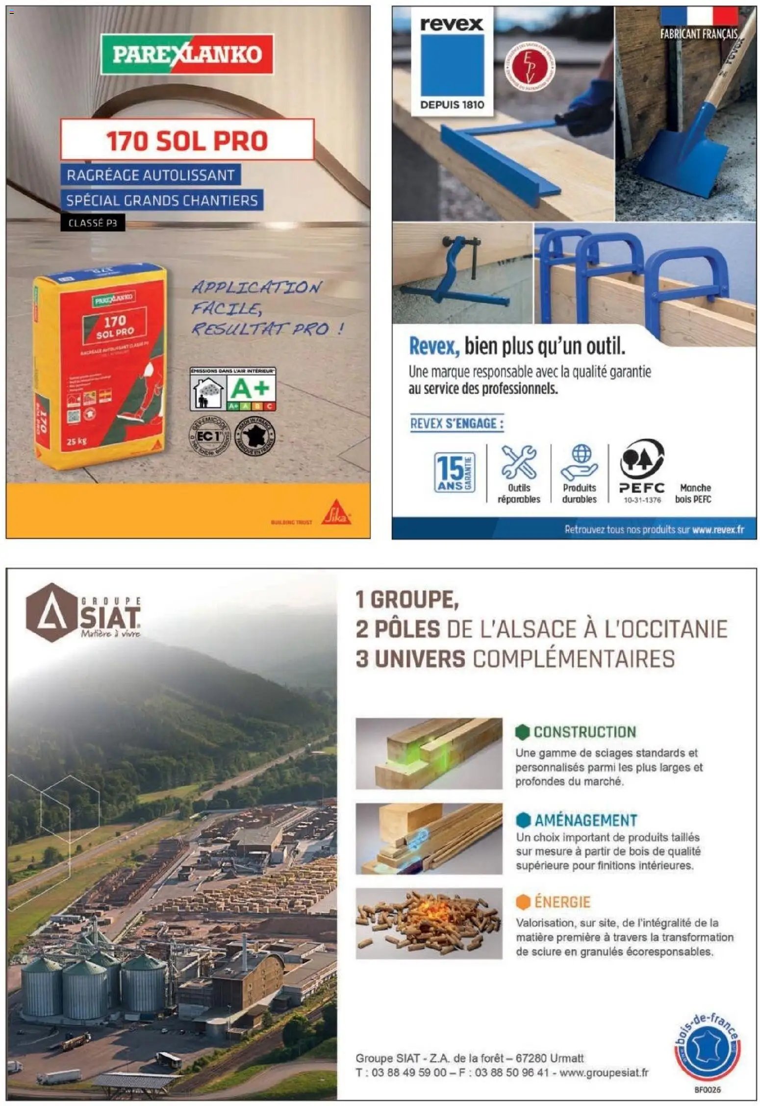 Gedimat catalogue