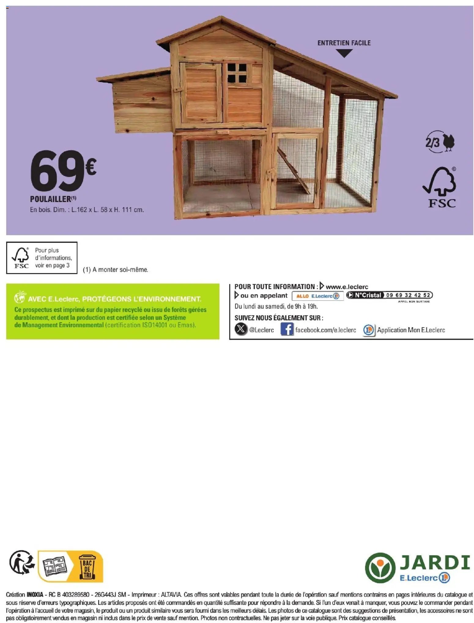 Brico E.Leclerc catalogue