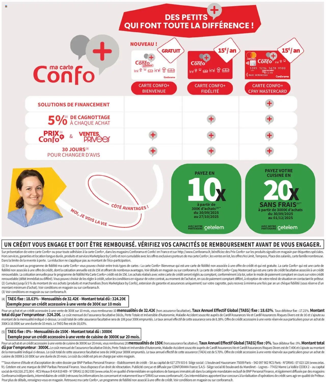 Conforama catalogue (2025-09-30 - 2025-10-27)