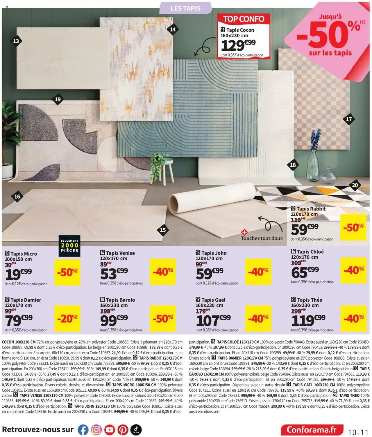 Conforama catalogue (2025-09-30 - 2025-10-27)