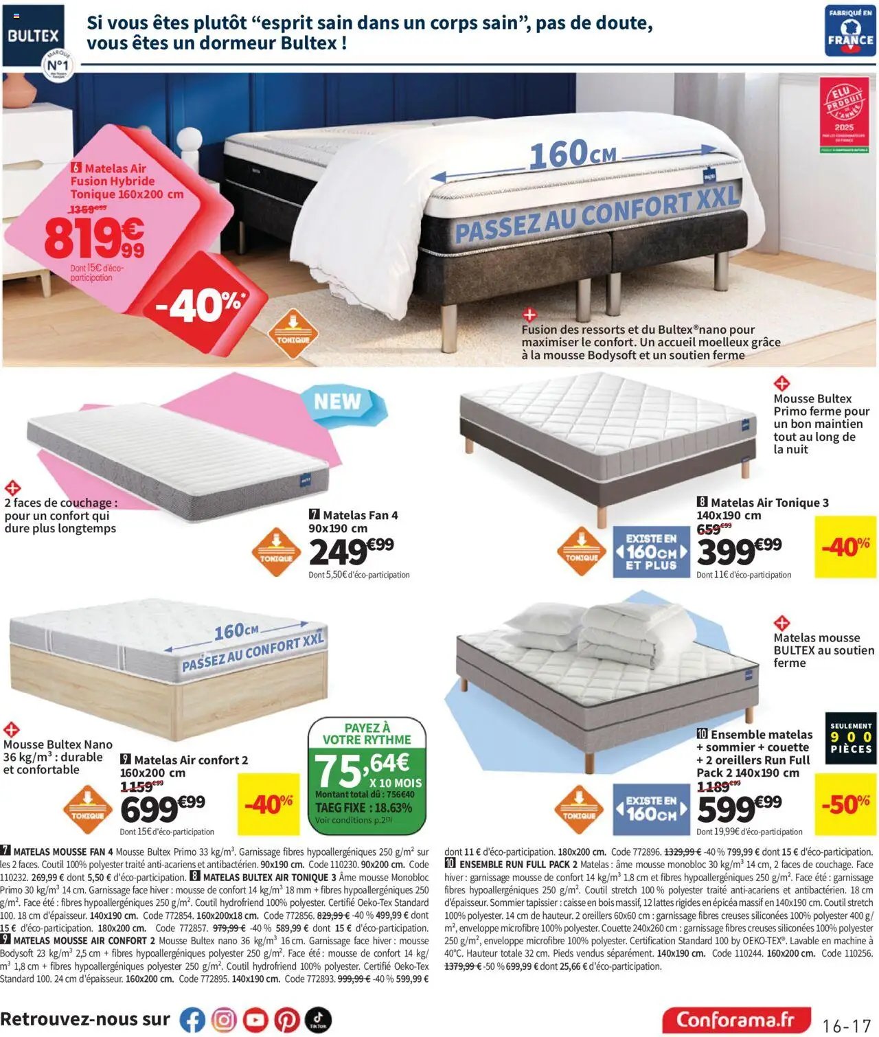 Conforama catalogue (2025-09-30 - 2025-10-27)