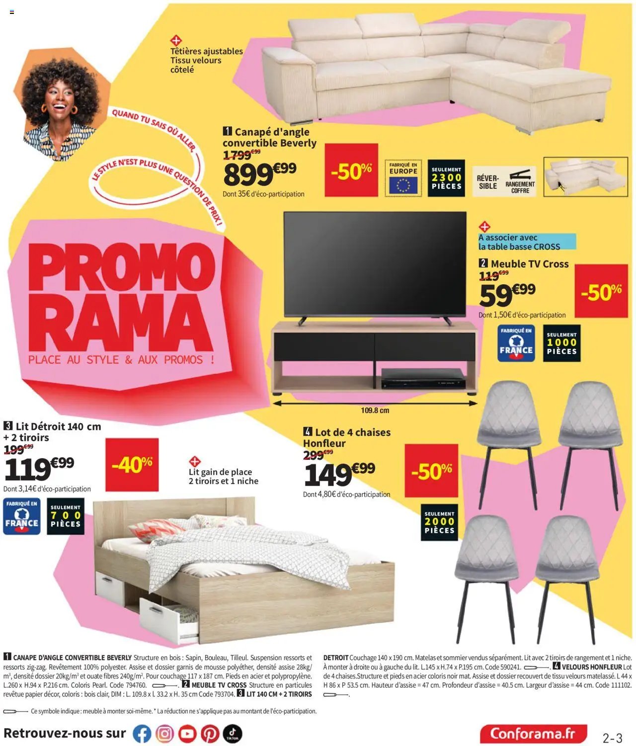 Conforama catalogue (2025-09-30 - 2025-10-27)