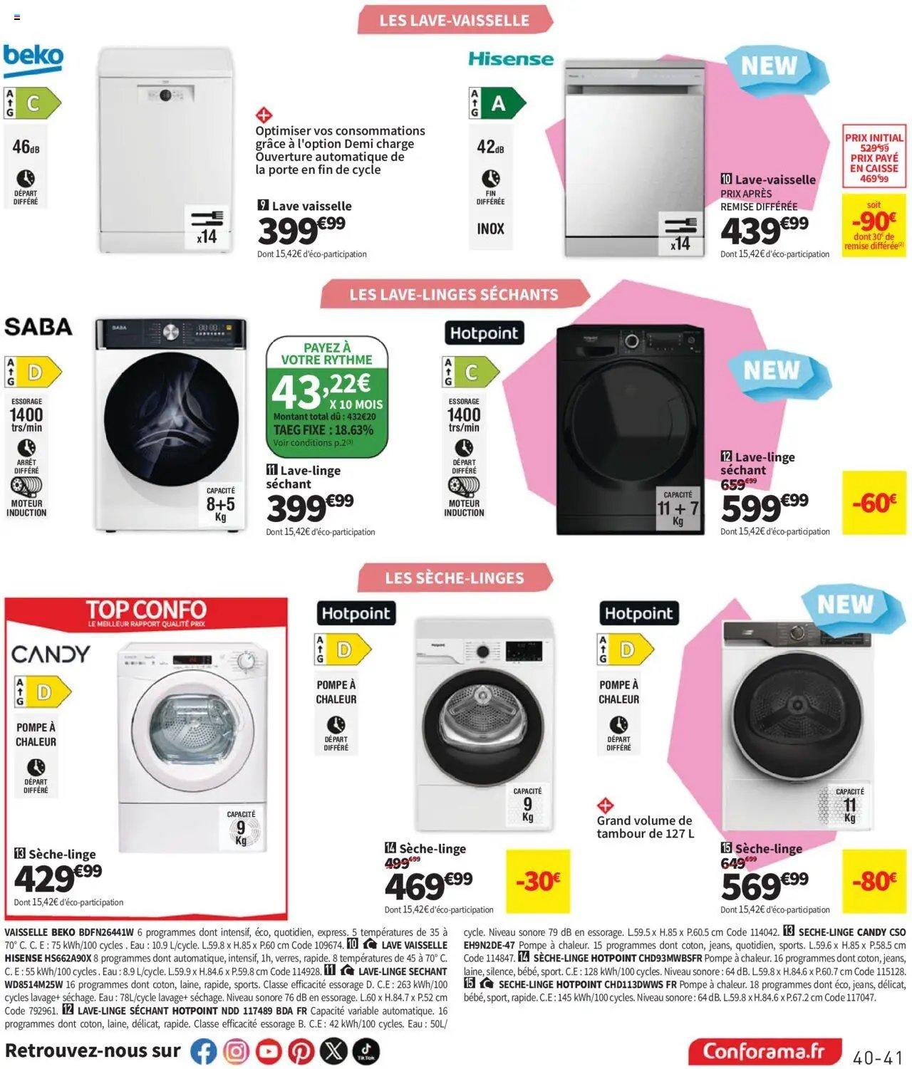 Conforama catalogue (2025-09-30 - 2025-10-27)