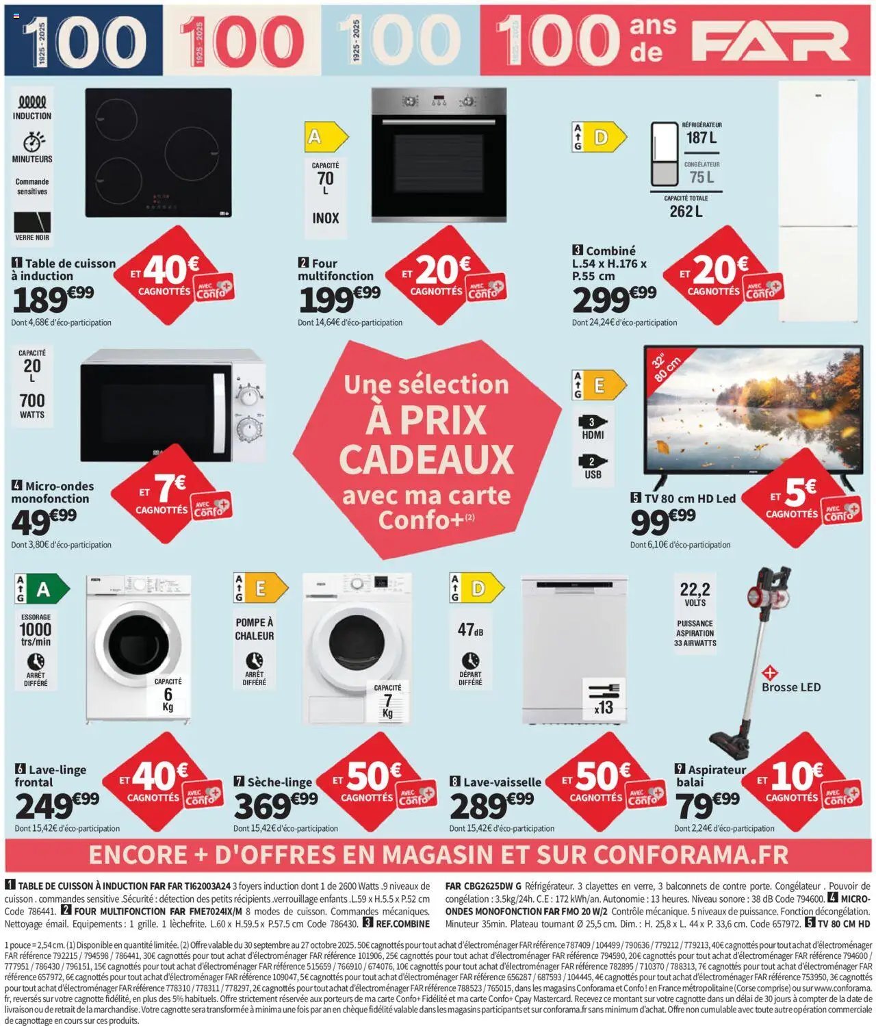 Conforama catalogue (2025-09-30 - 2025-10-27)
