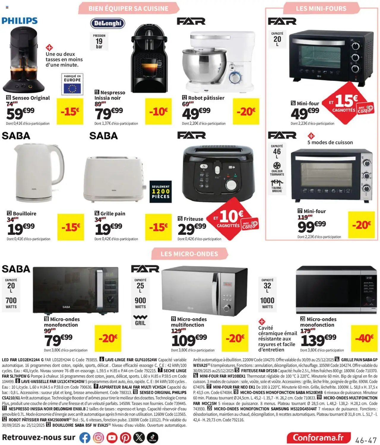 Conforama catalogue (2025-09-30 - 2025-10-27)