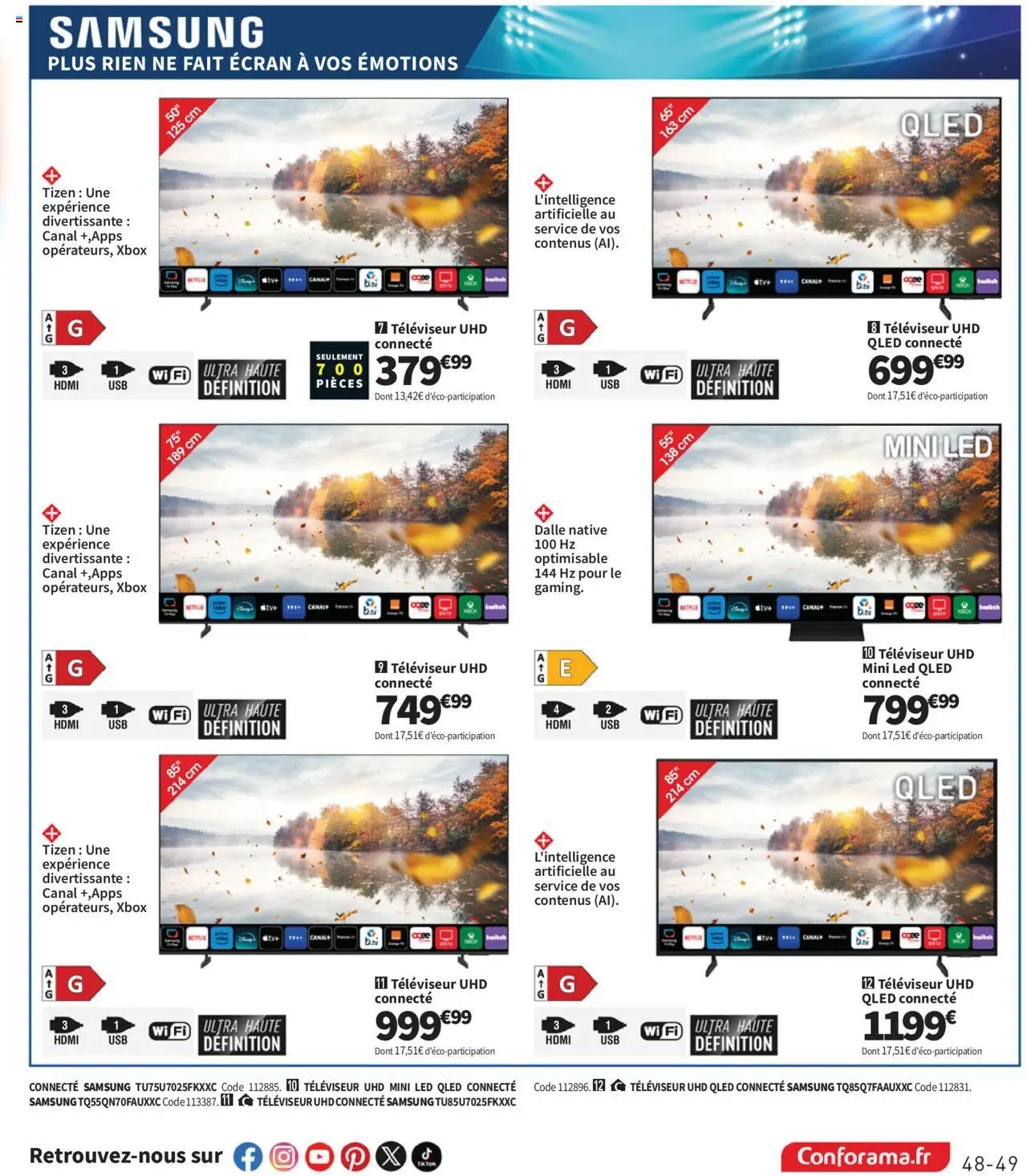 Conforama catalogue (2025-09-30 - 2025-10-27)