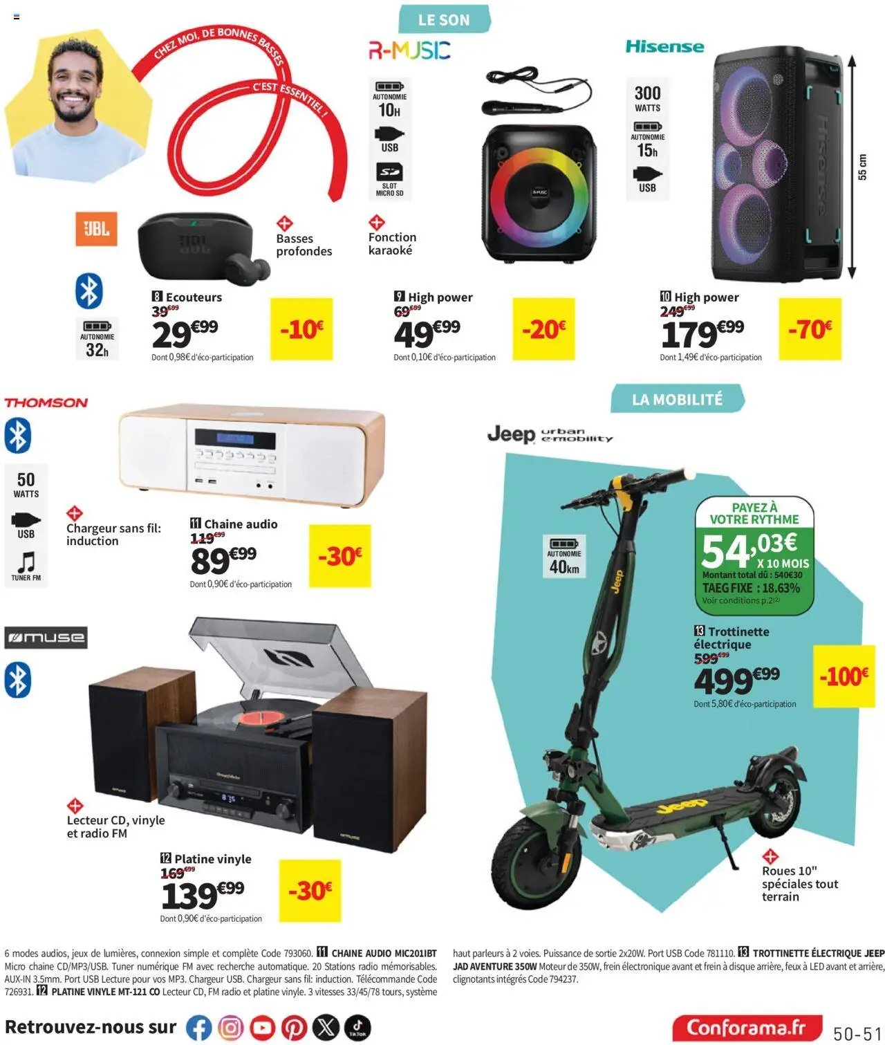 Conforama catalogue (2025-09-30 - 2025-10-27)