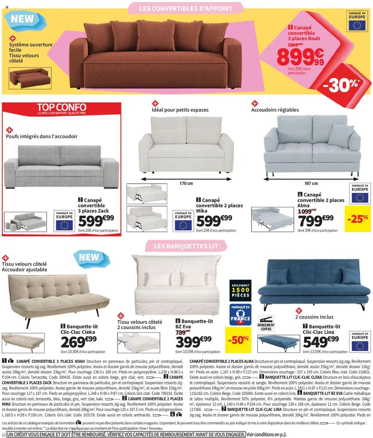 Conforama catalogue (2025-09-30 - 2025-10-27)
