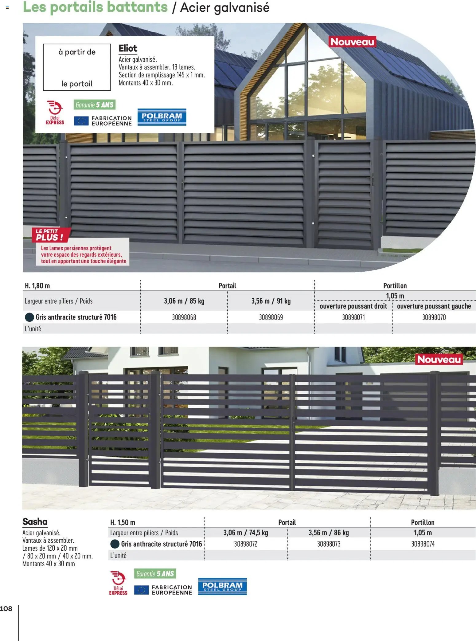 Gedimat - Brochure Aména-gements extérieurs (2026-04-01 - 2026-04-30)