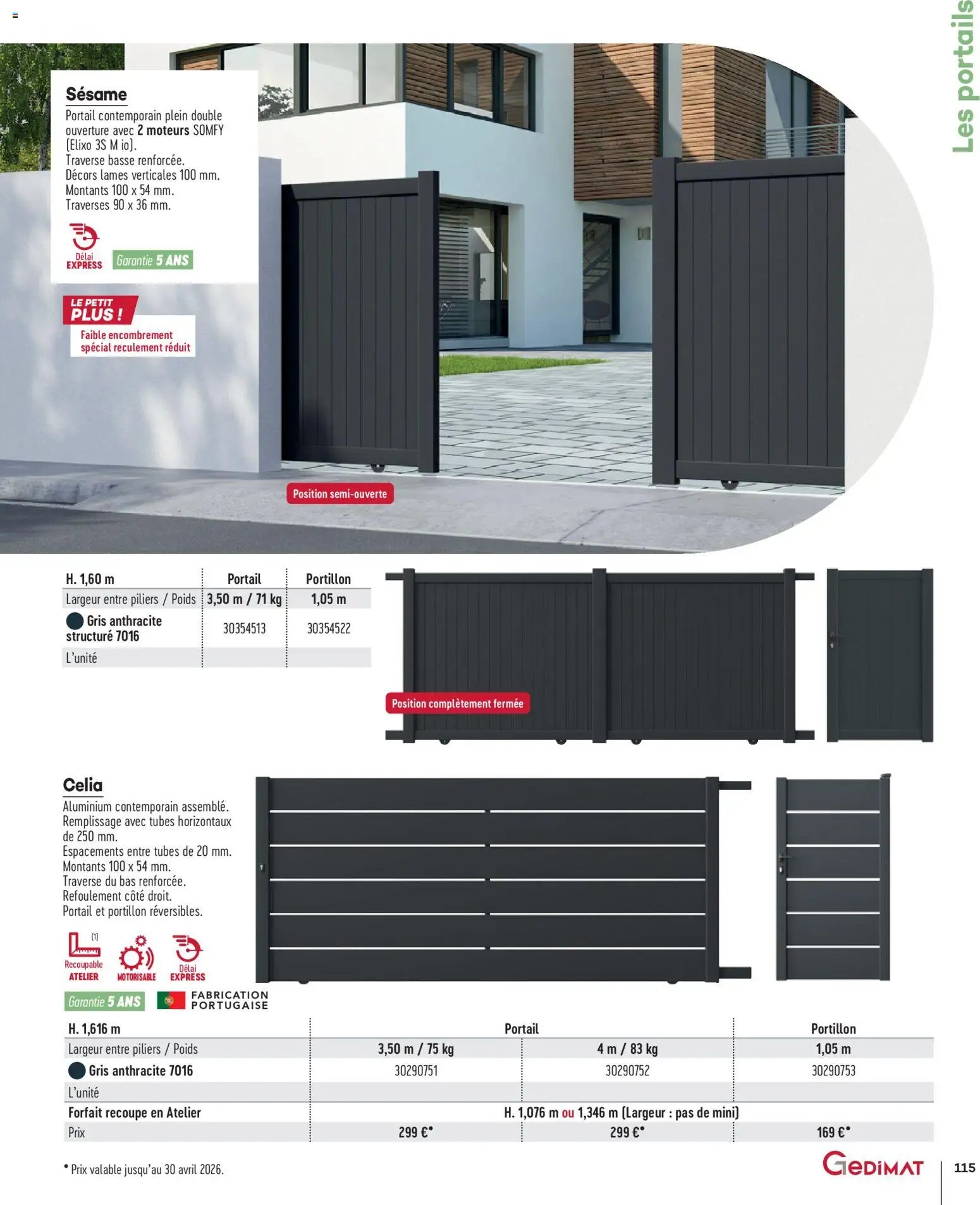 Gedimat - Brochure Aména-gements extérieurs (2026-04-01 - 2026-04-30)