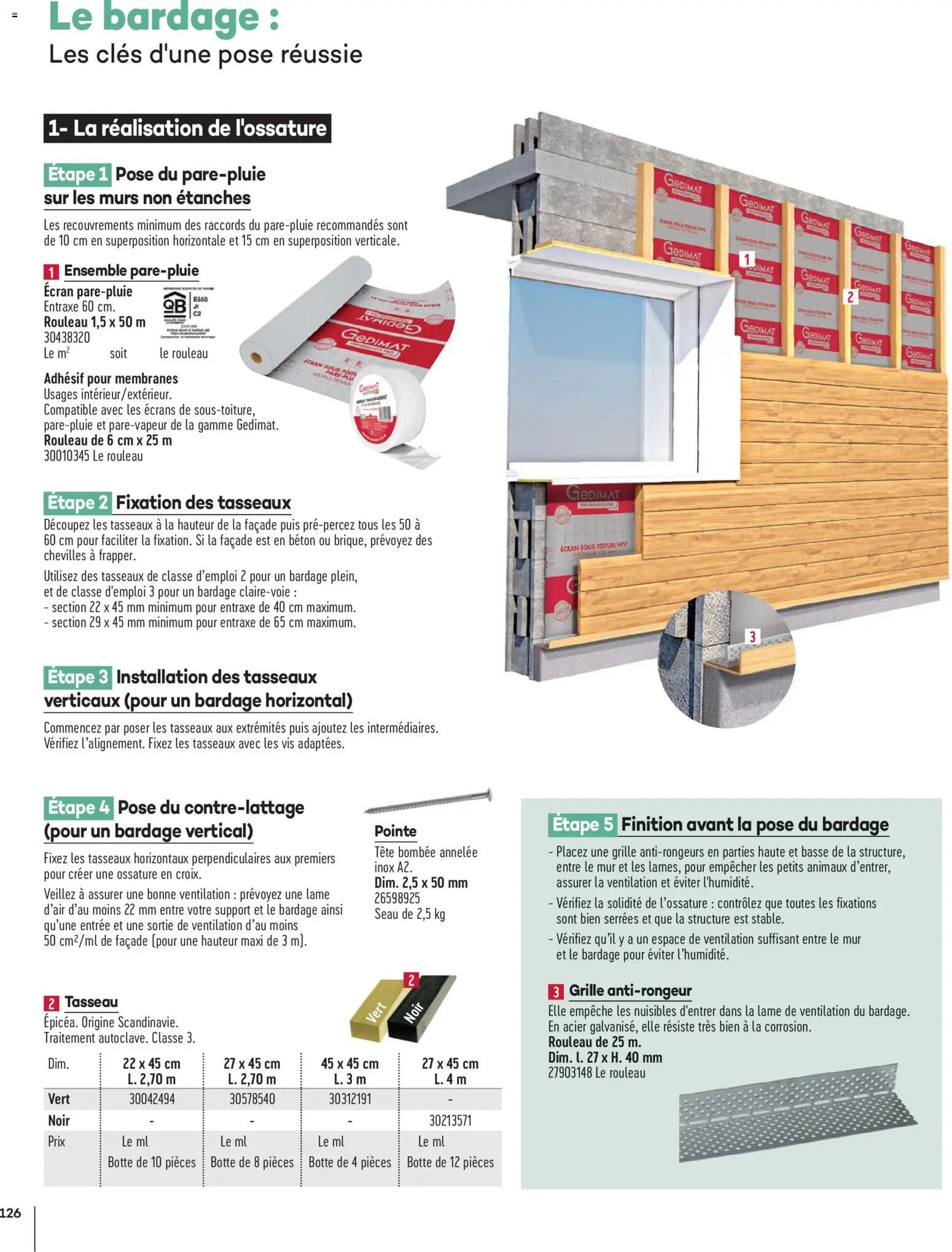 Gedimat - Brochure Aména-gements extérieurs (2026-04-01 - 2026-04-30)