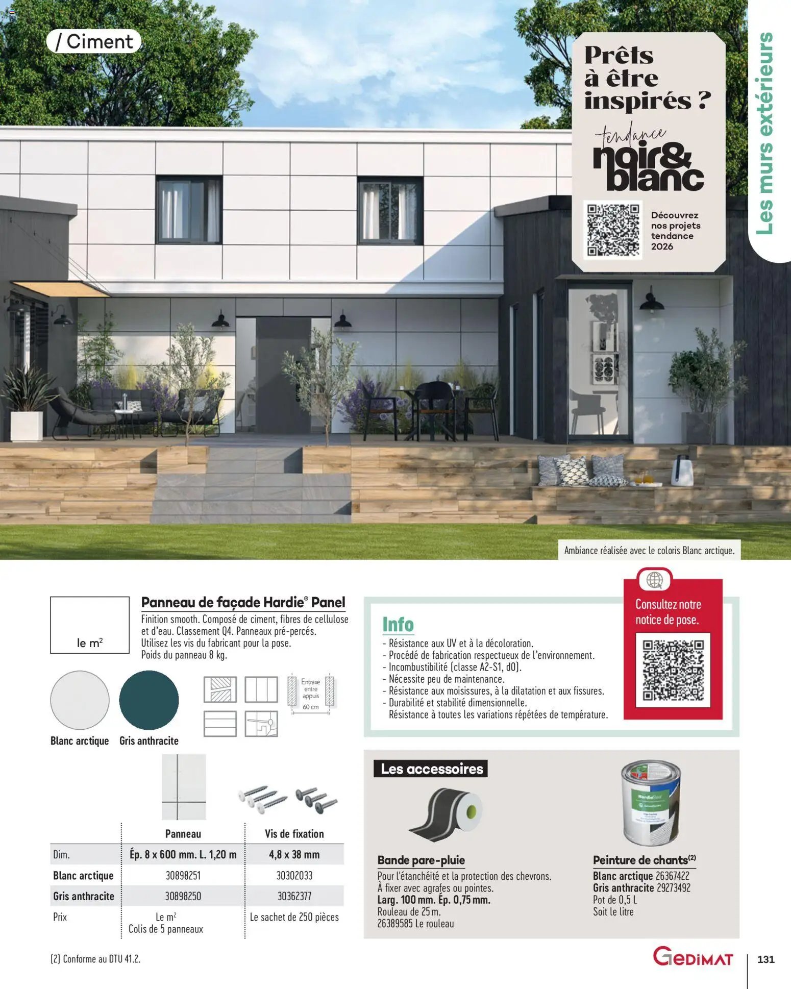 Gedimat - Brochure Aména-gements extérieurs (2026-04-01 - 2026-04-30)