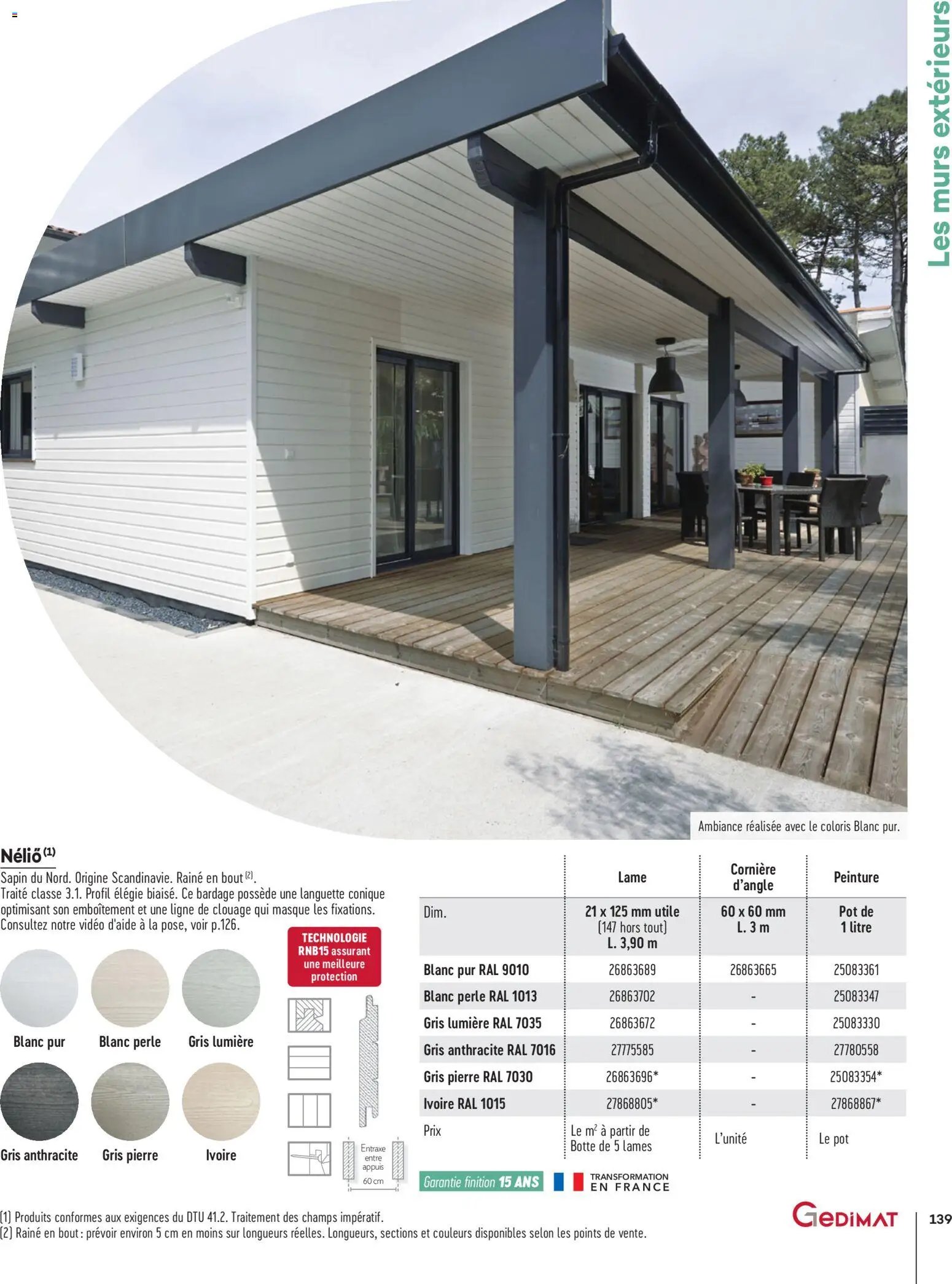 Gedimat - Brochure Aména-gements extérieurs (2026-04-01 - 2026-04-30)