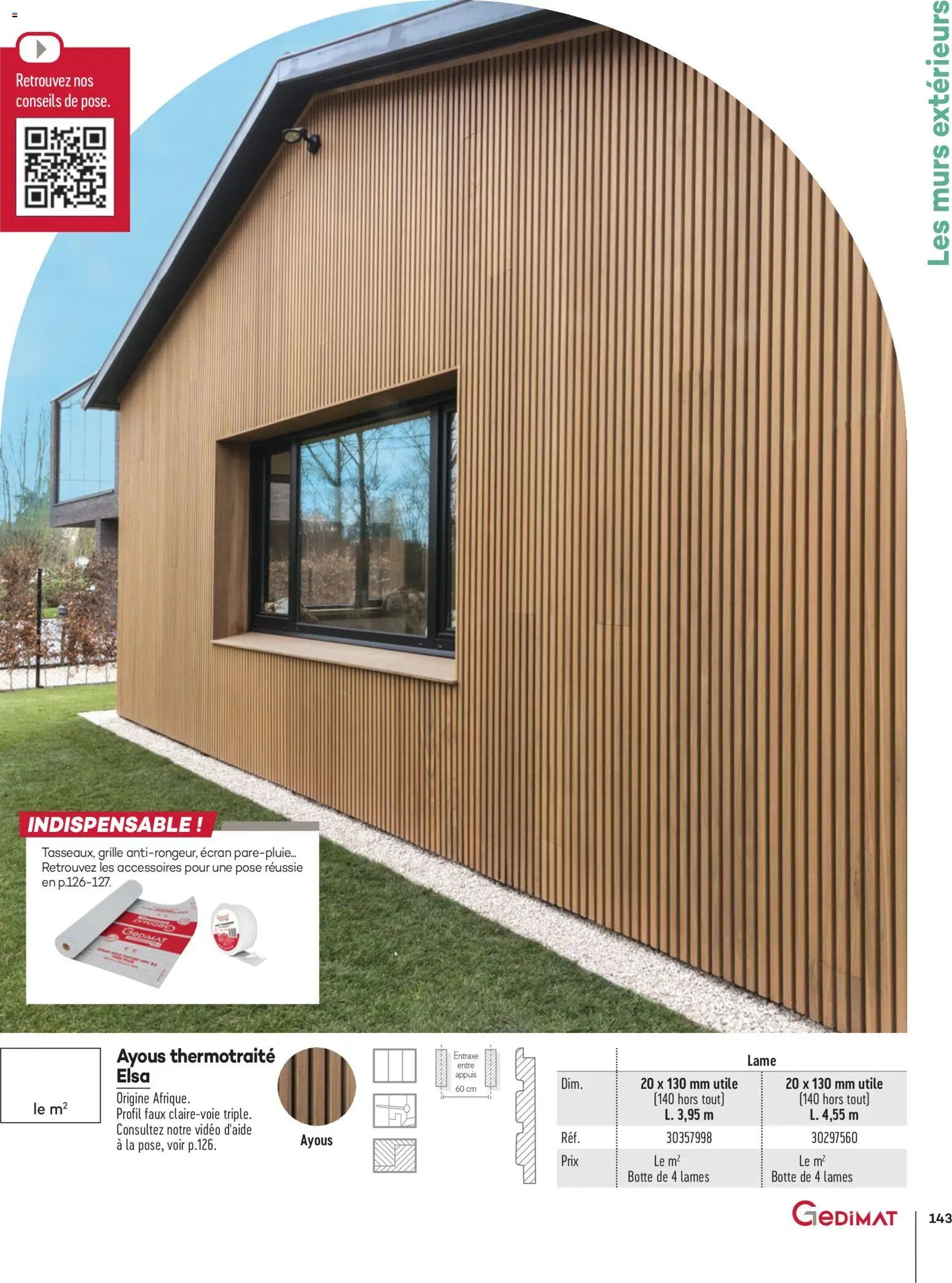 Gedimat - Brochure Aména-gements extérieurs (2026-04-01 - 2026-04-30)