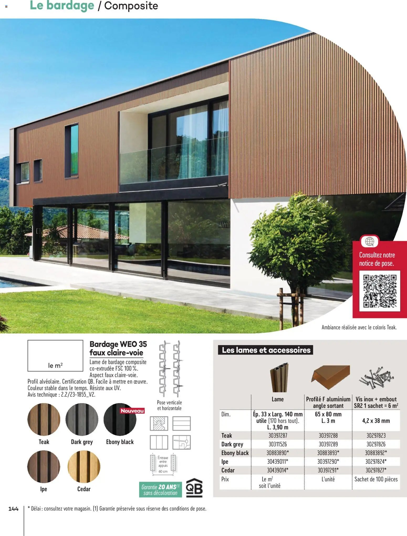 Gedimat - Brochure Aména-gements extérieurs (2026-04-01 - 2026-04-30)