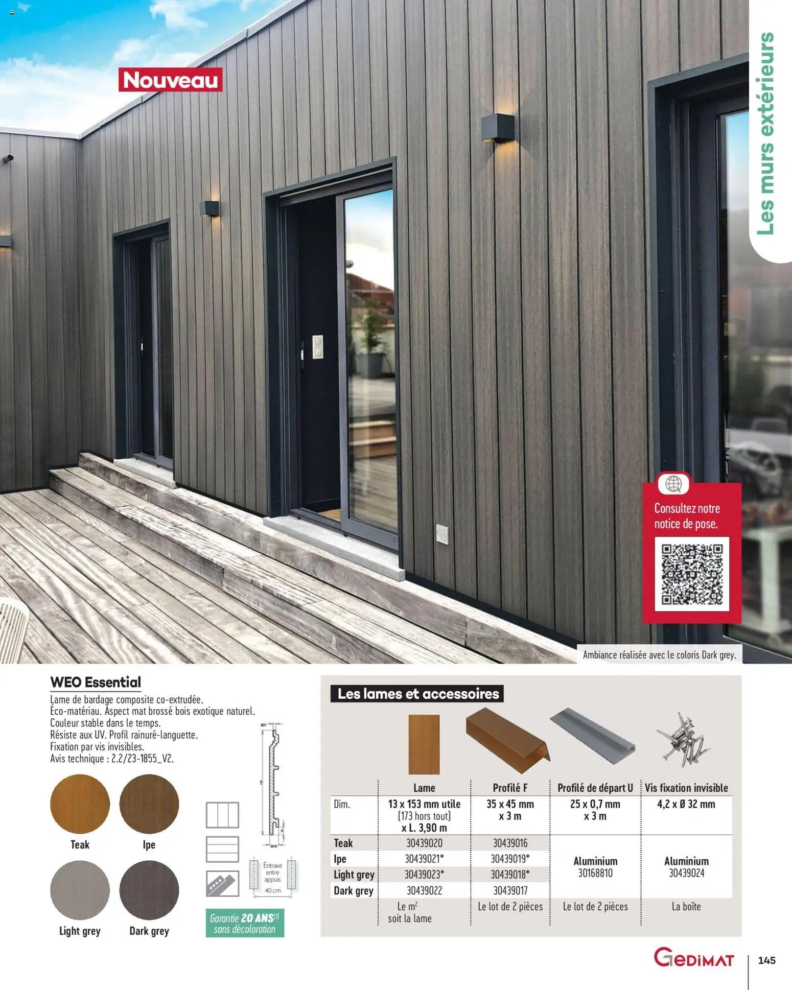 Gedimat - Brochure Aména-gements extérieurs (2026-04-01 - 2026-04-30)