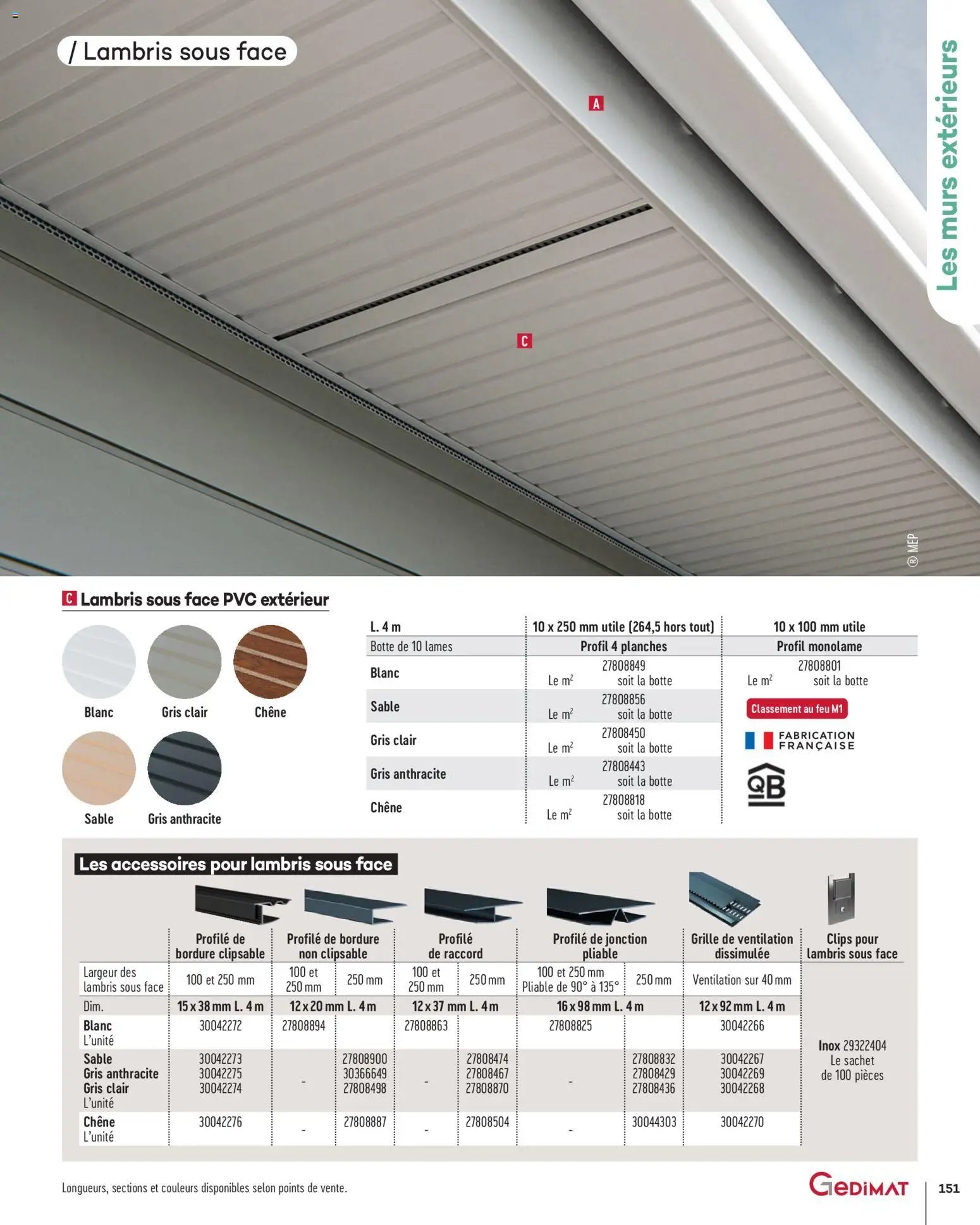 Gedimat - Brochure Aména-gements extérieurs (2026-04-01 - 2026-04-30)