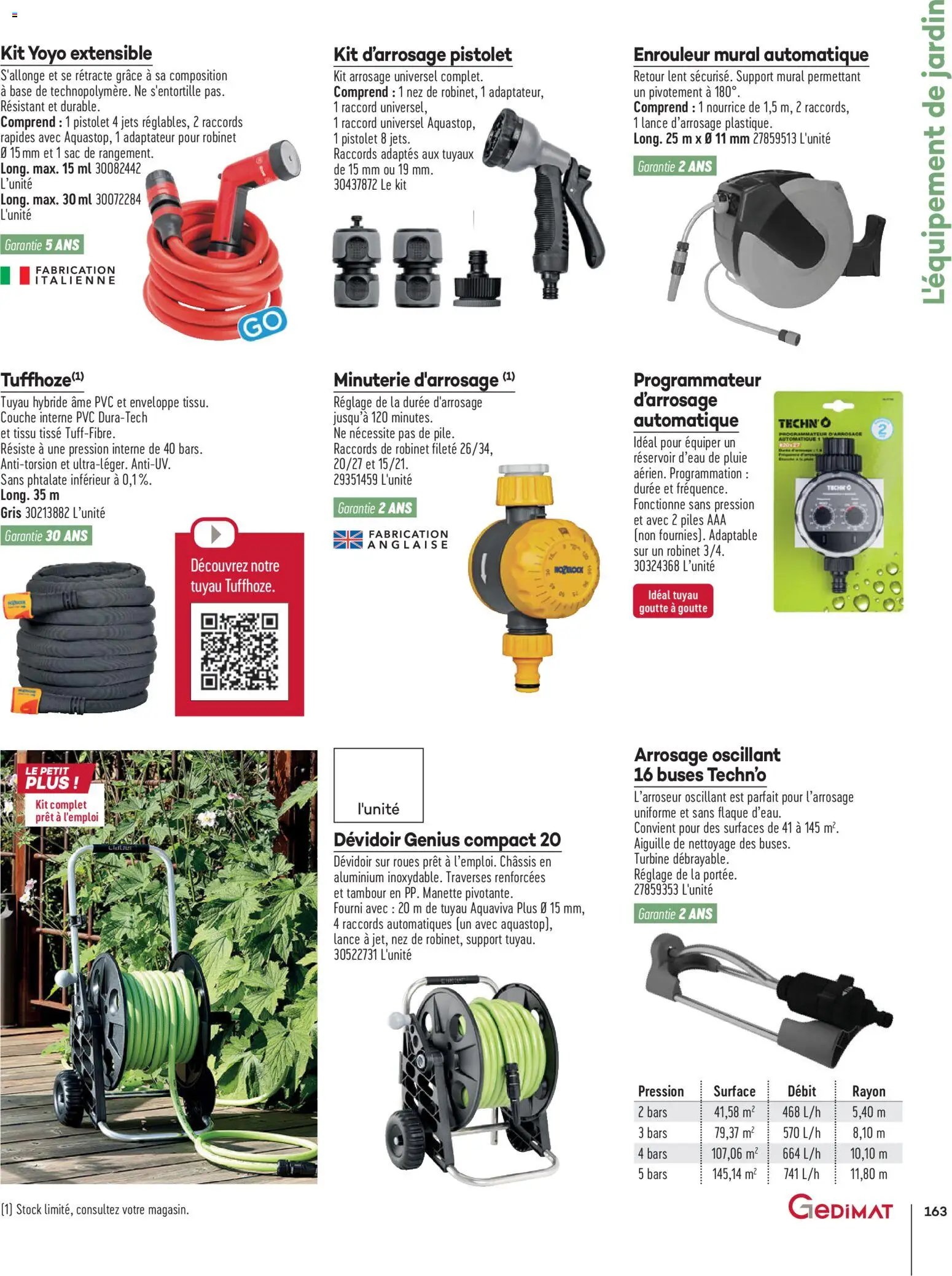 Gedimat - Brochure Aména-gements extérieurs (2026-04-01 - 2026-04-30)