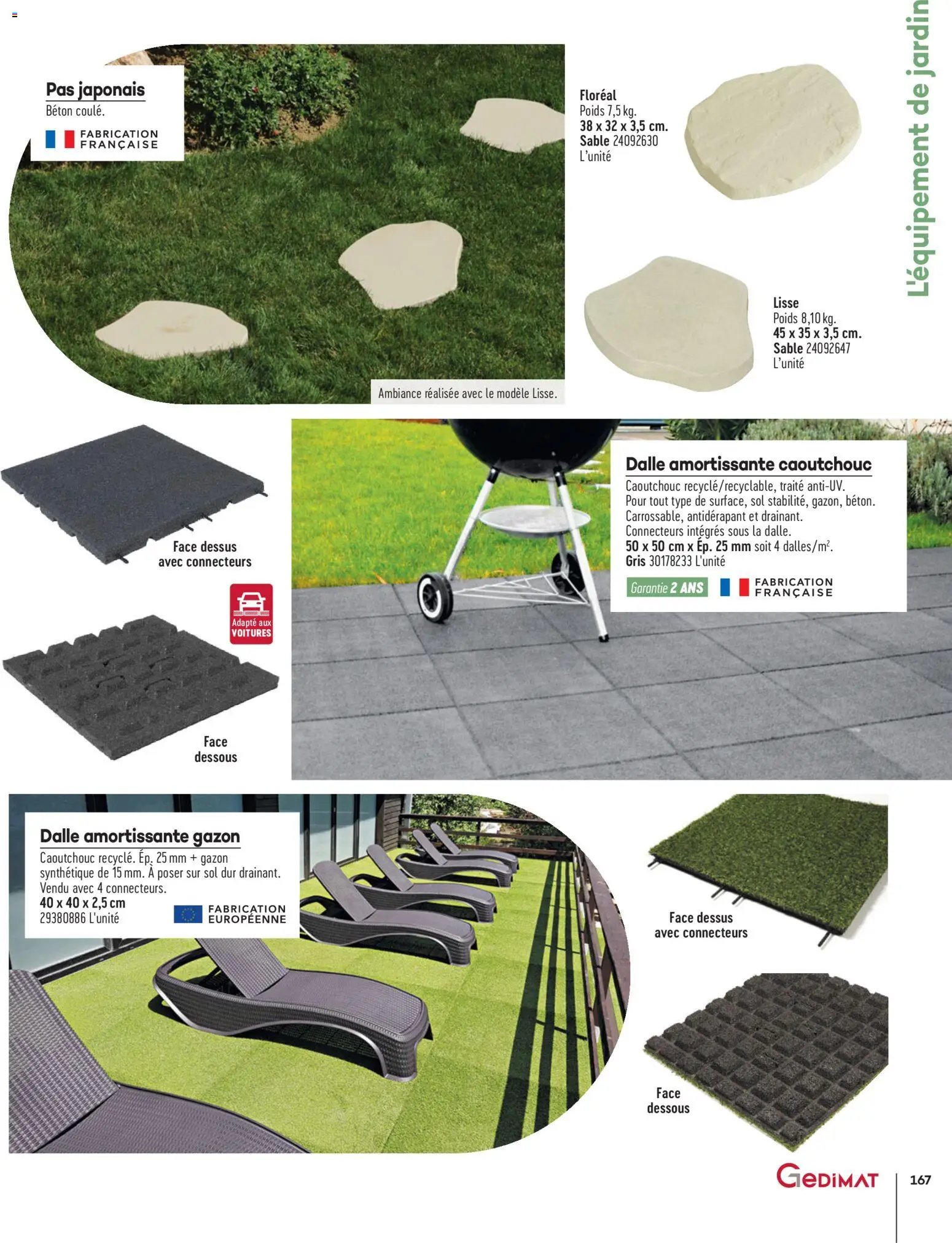 Gedimat - Brochure Aména-gements extérieurs (2026-04-01 - 2026-04-30)