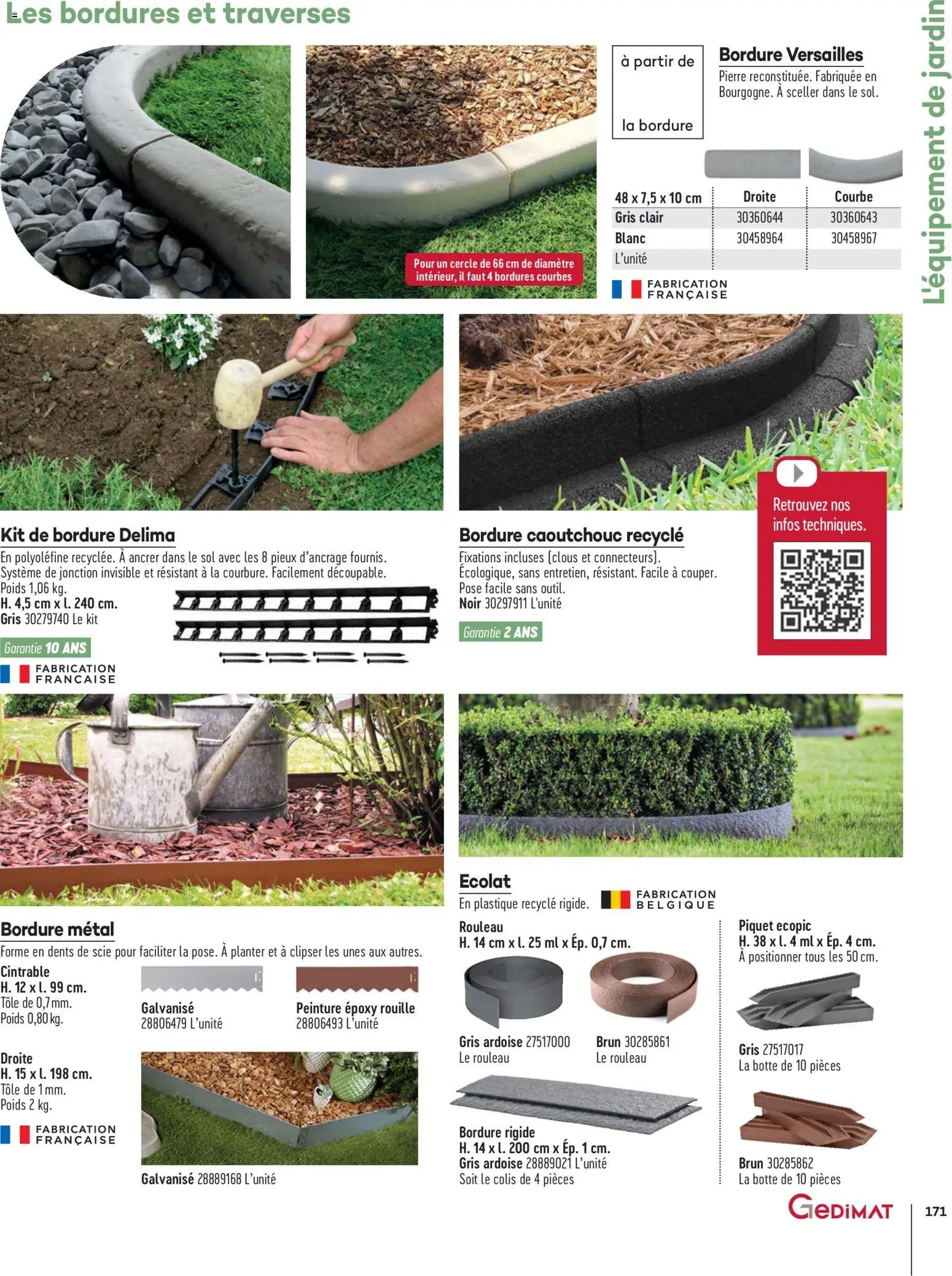 Gedimat - Brochure Aména-gements extérieurs (2026-04-01 - 2026-04-30)