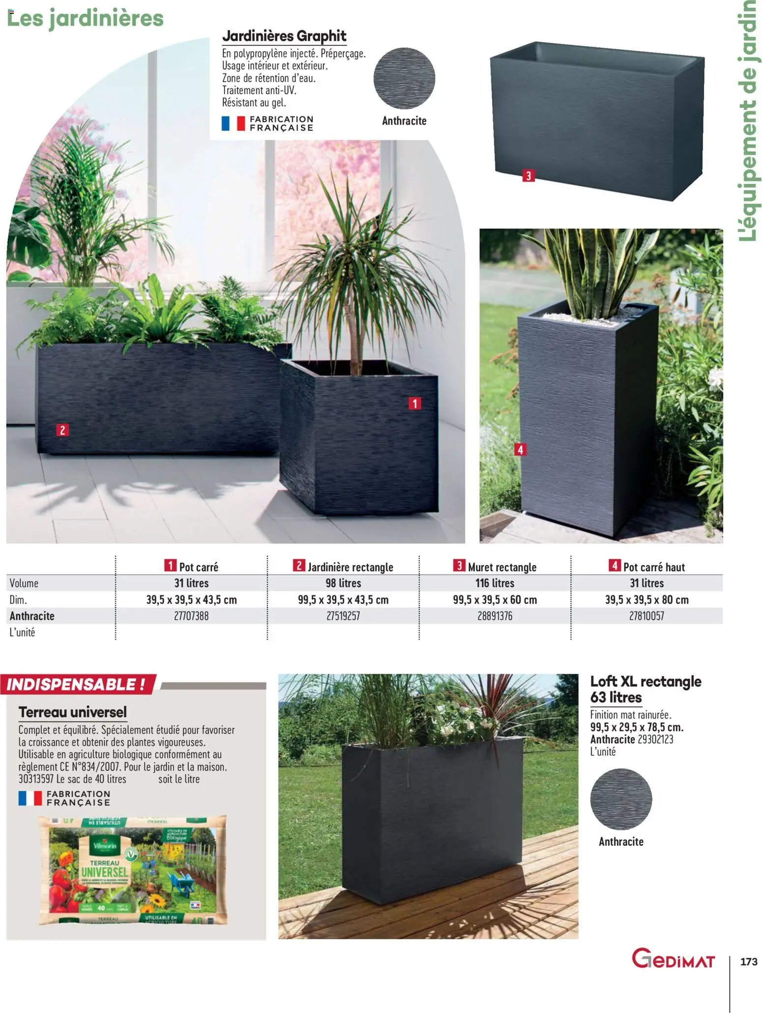 Gedimat - Brochure Aména-gements extérieurs (2026-04-01 - 2026-04-30)