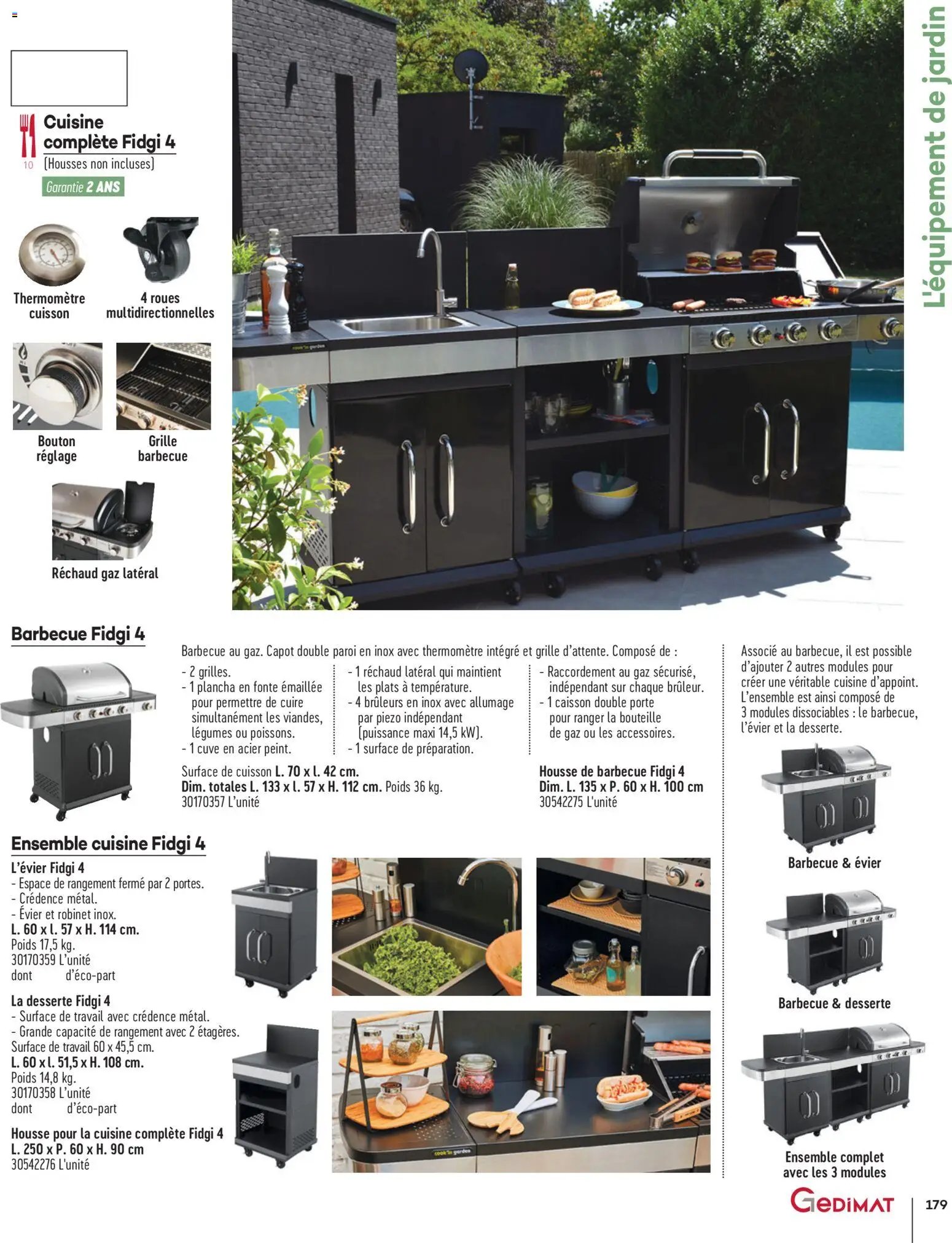 Gedimat - Brochure Aména-gements extérieurs