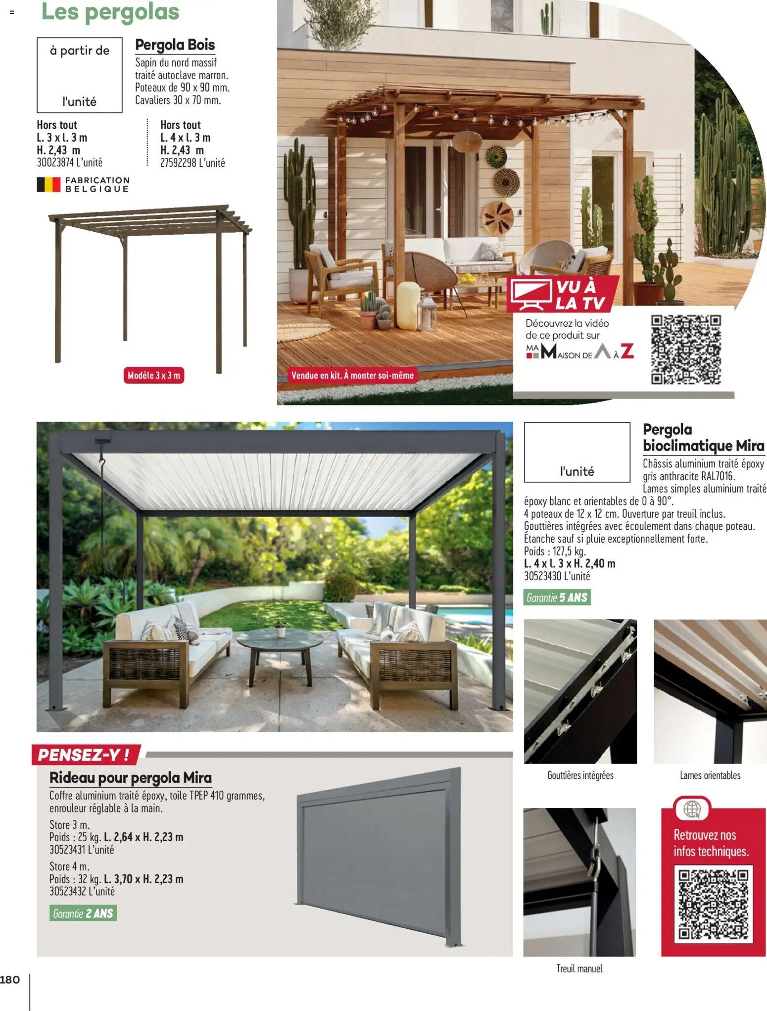 Gedimat - Brochure Aména-gements extérieurs