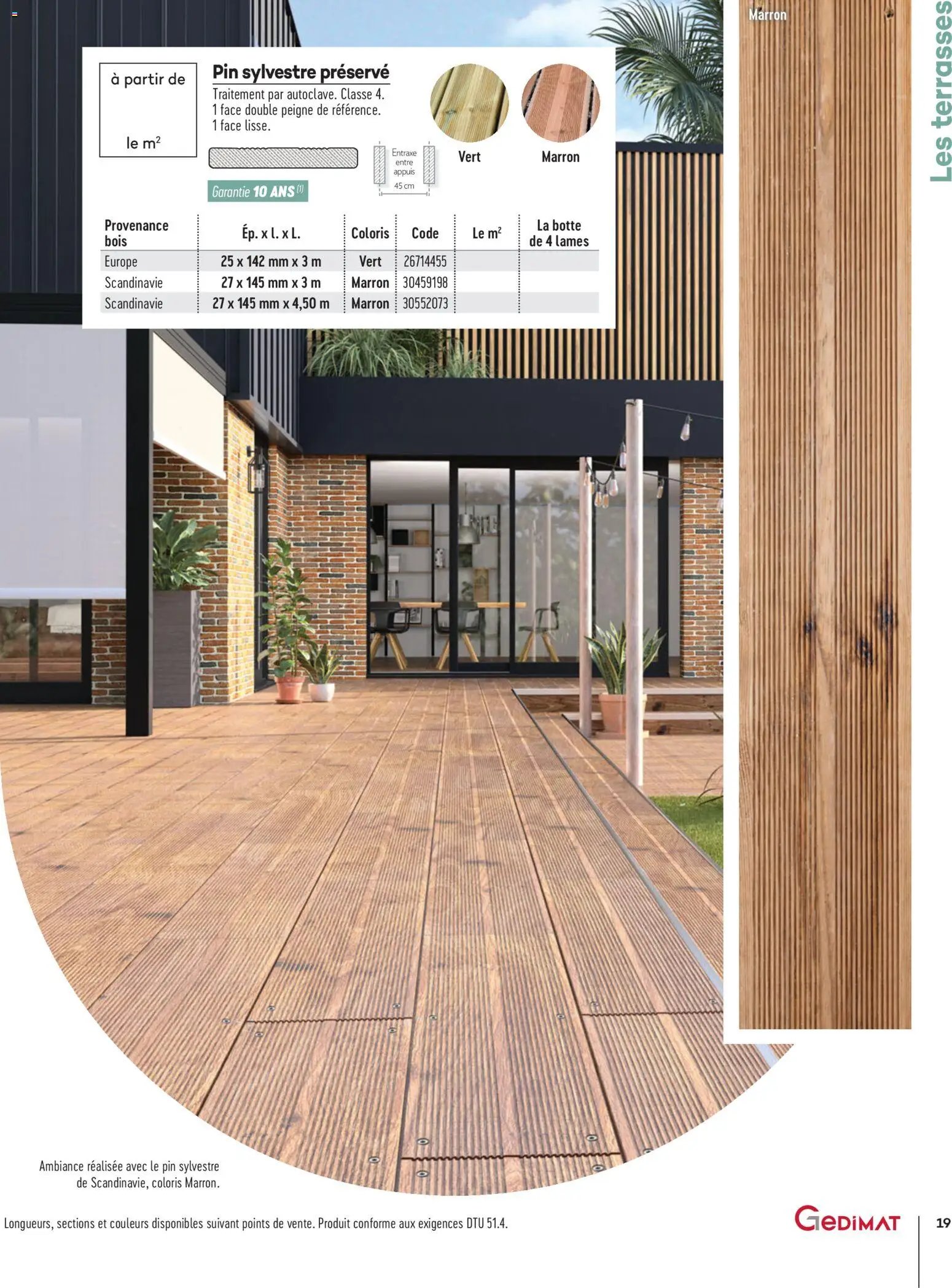 Gedimat - Brochure Aména-gements extérieurs (2026-04-01 - 2026-04-30)