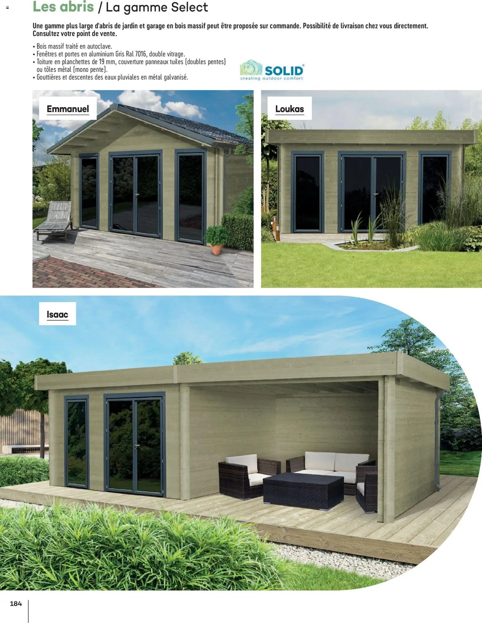 Gedimat - Brochure Aména-gements extérieurs