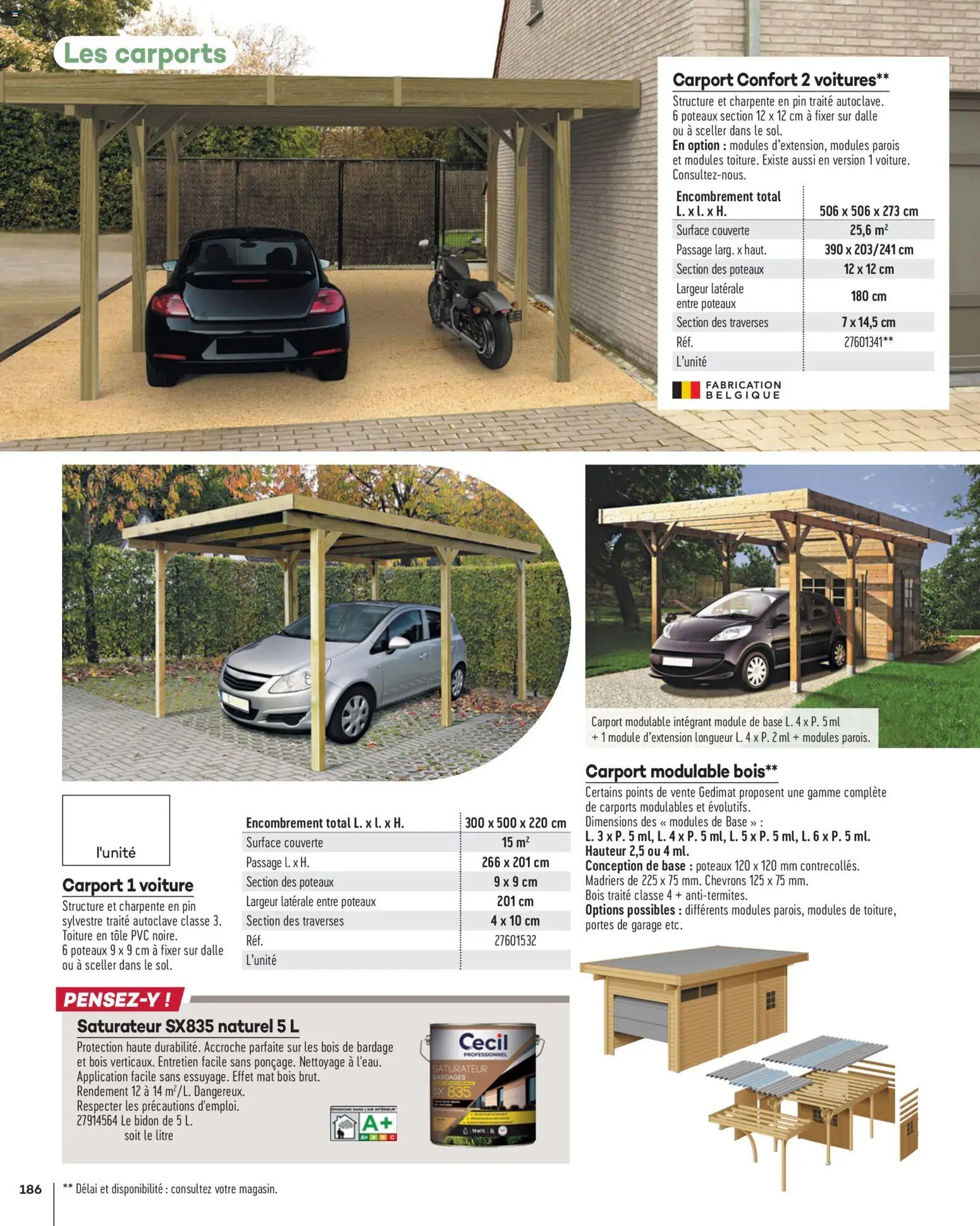 Gedimat - Brochure Aména-gements extérieurs