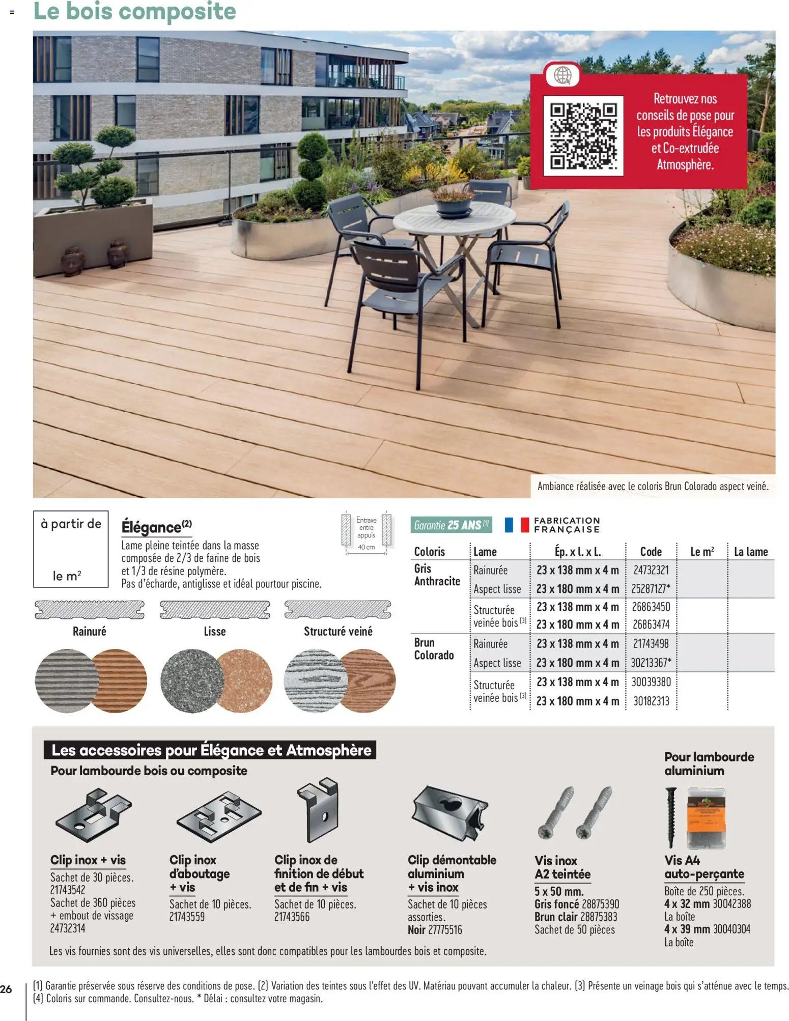 Gedimat - Brochure Aména-gements extérieurs (2026-04-01 - 2026-04-30)