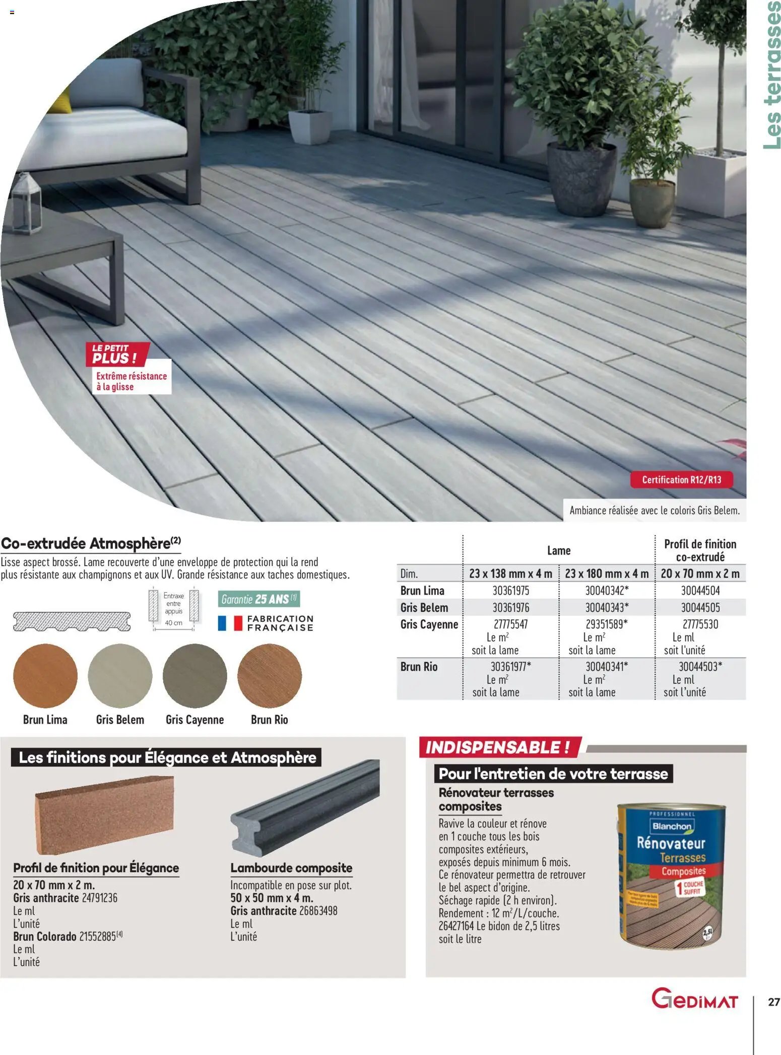 Gedimat - Brochure Aména-gements extérieurs (2026-04-01 - 2026-04-30)