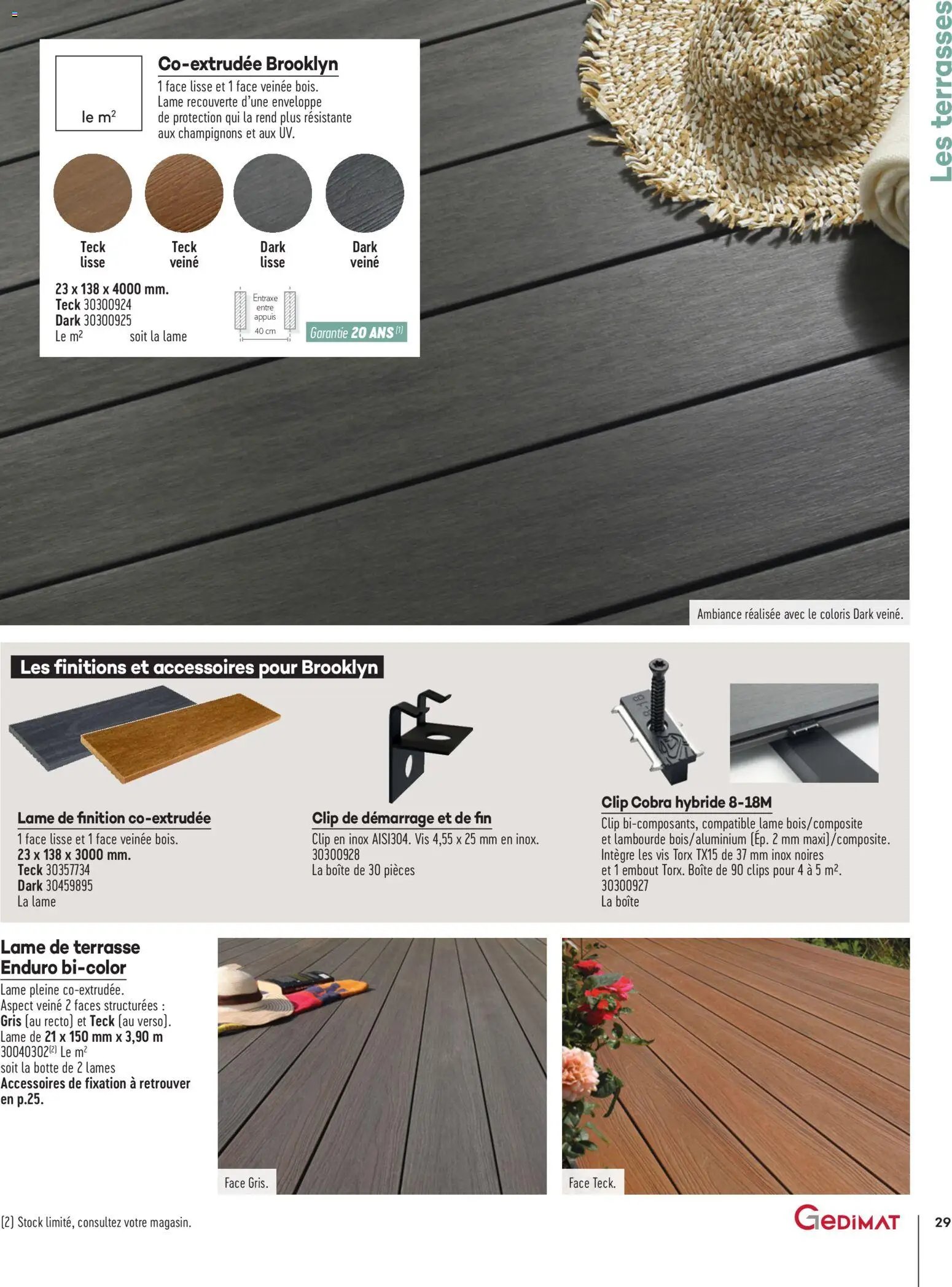 Gedimat - Brochure Aména-gements extérieurs (2026-04-01 - 2026-04-30)