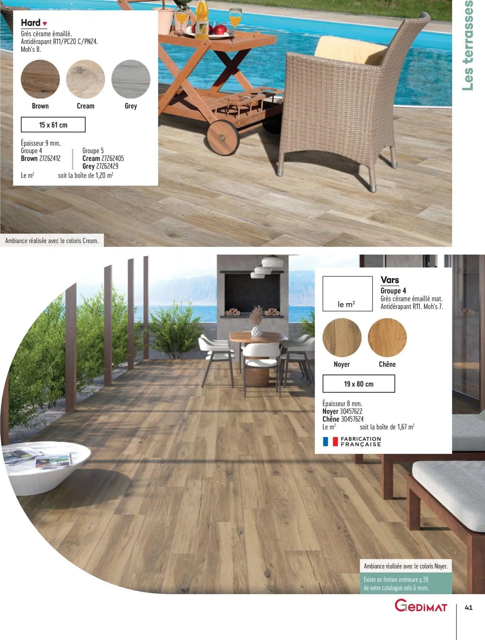 Gedimat - Brochure Aména-gements extérieurs (2026-04-01 - 2026-04-30)