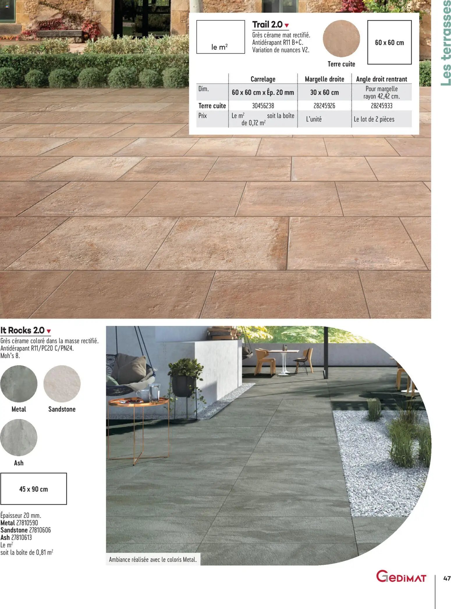 Gedimat - Brochure Aména-gements extérieurs (2026-04-01 - 2026-04-30)