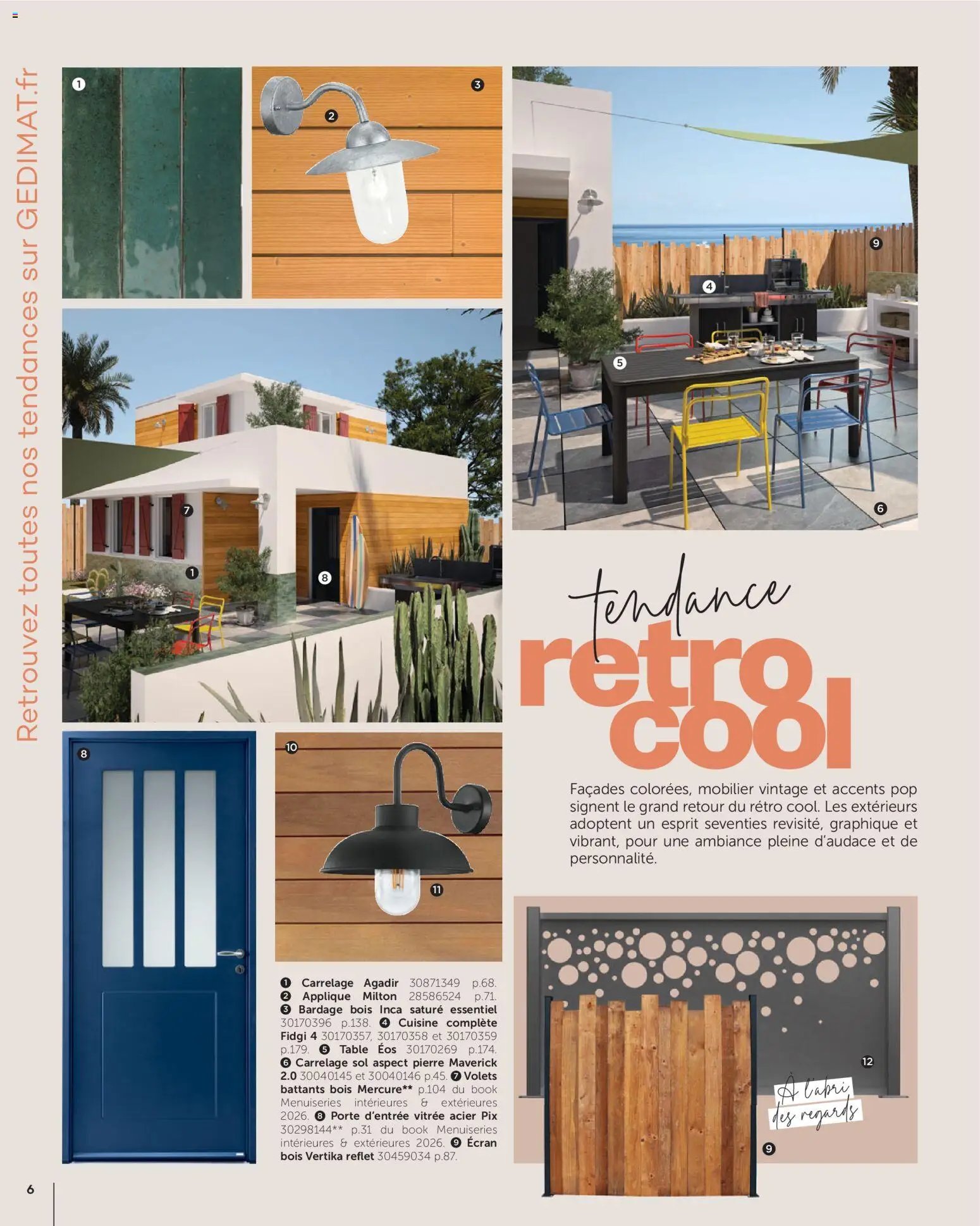 Gedimat - Brochure Aména-gements extérieurs