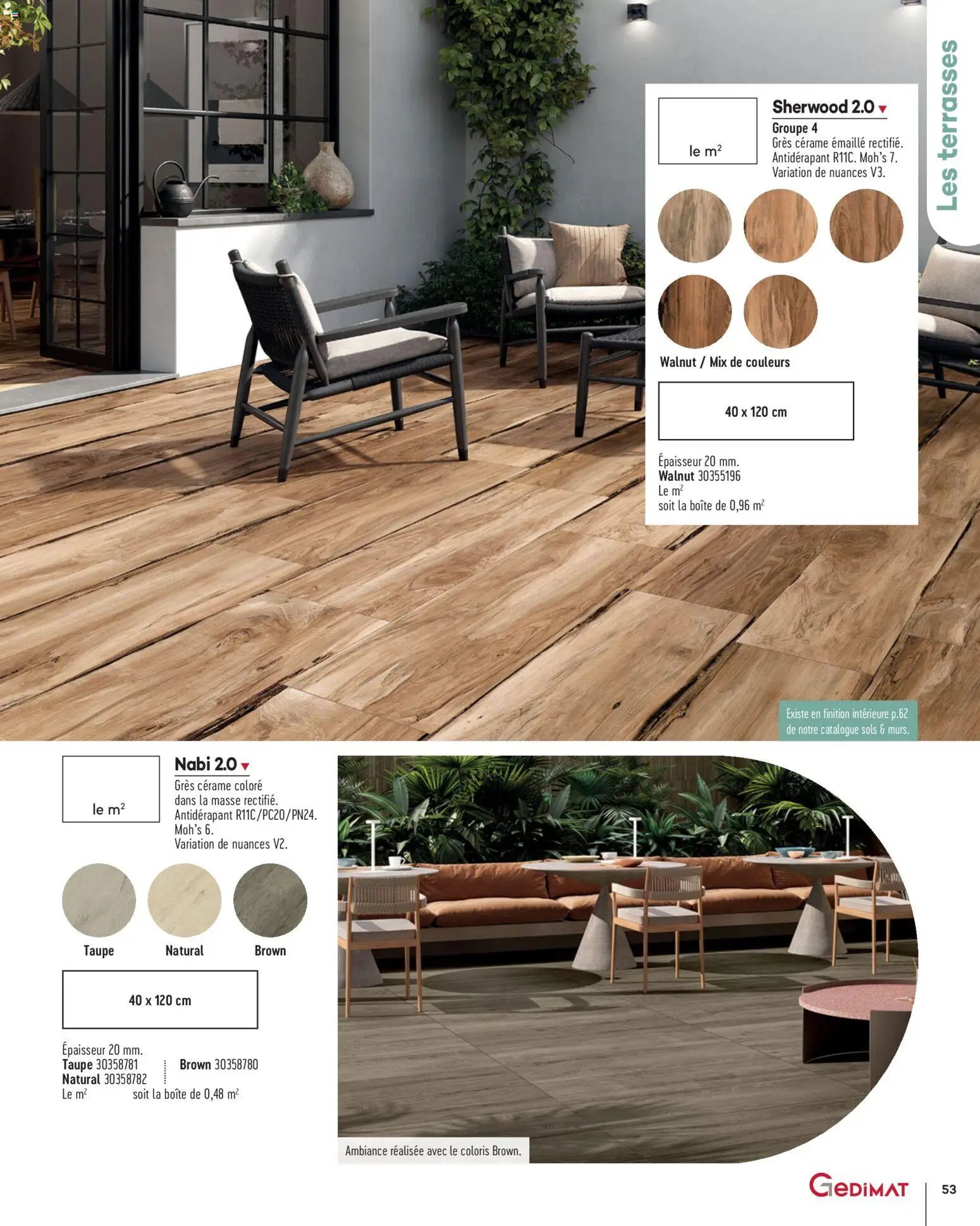 Gedimat - Brochure Aména-gements extérieurs (2026-04-01 - 2026-04-30)