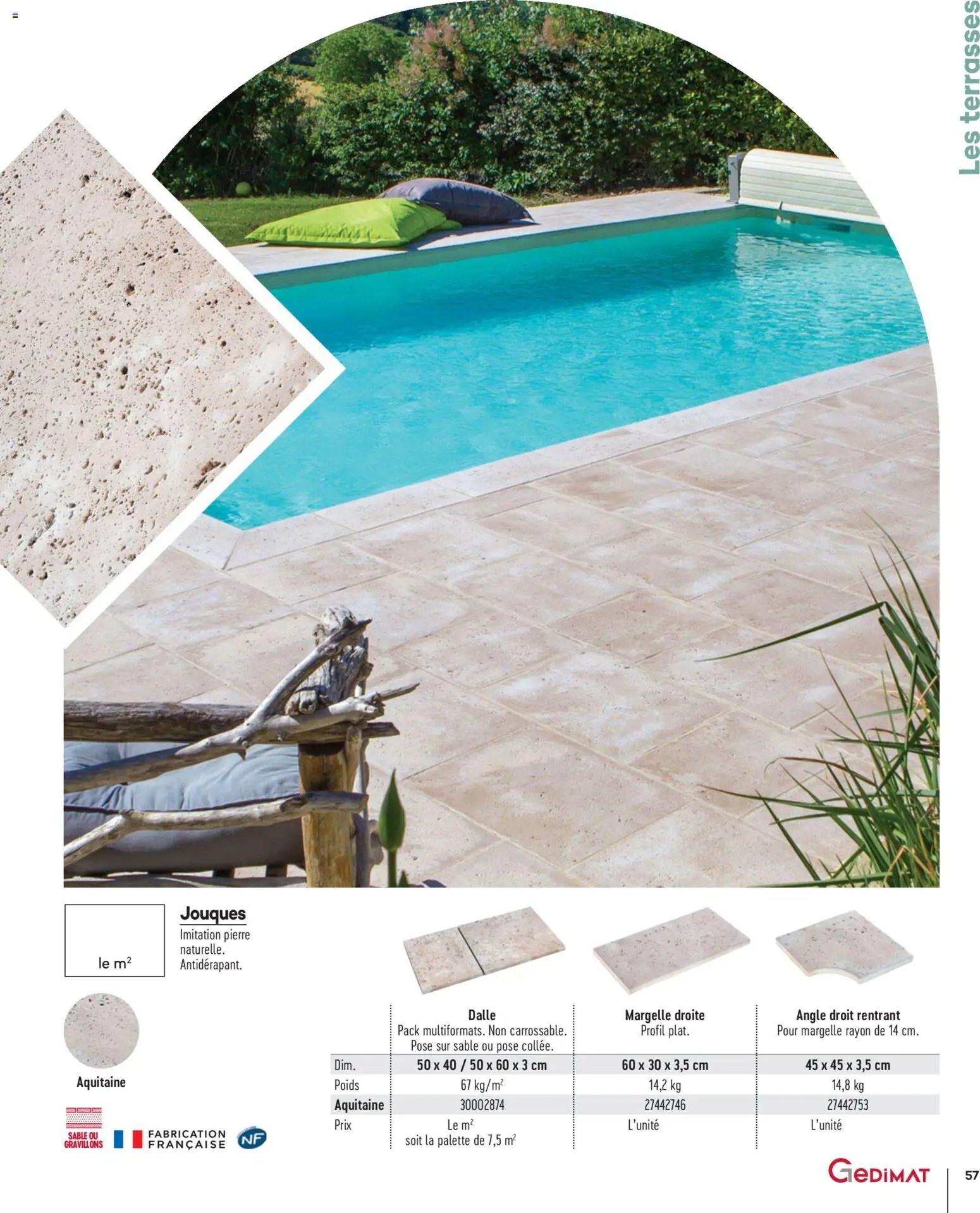 Gedimat - Brochure Aména-gements extérieurs (2026-04-01 - 2026-04-30)