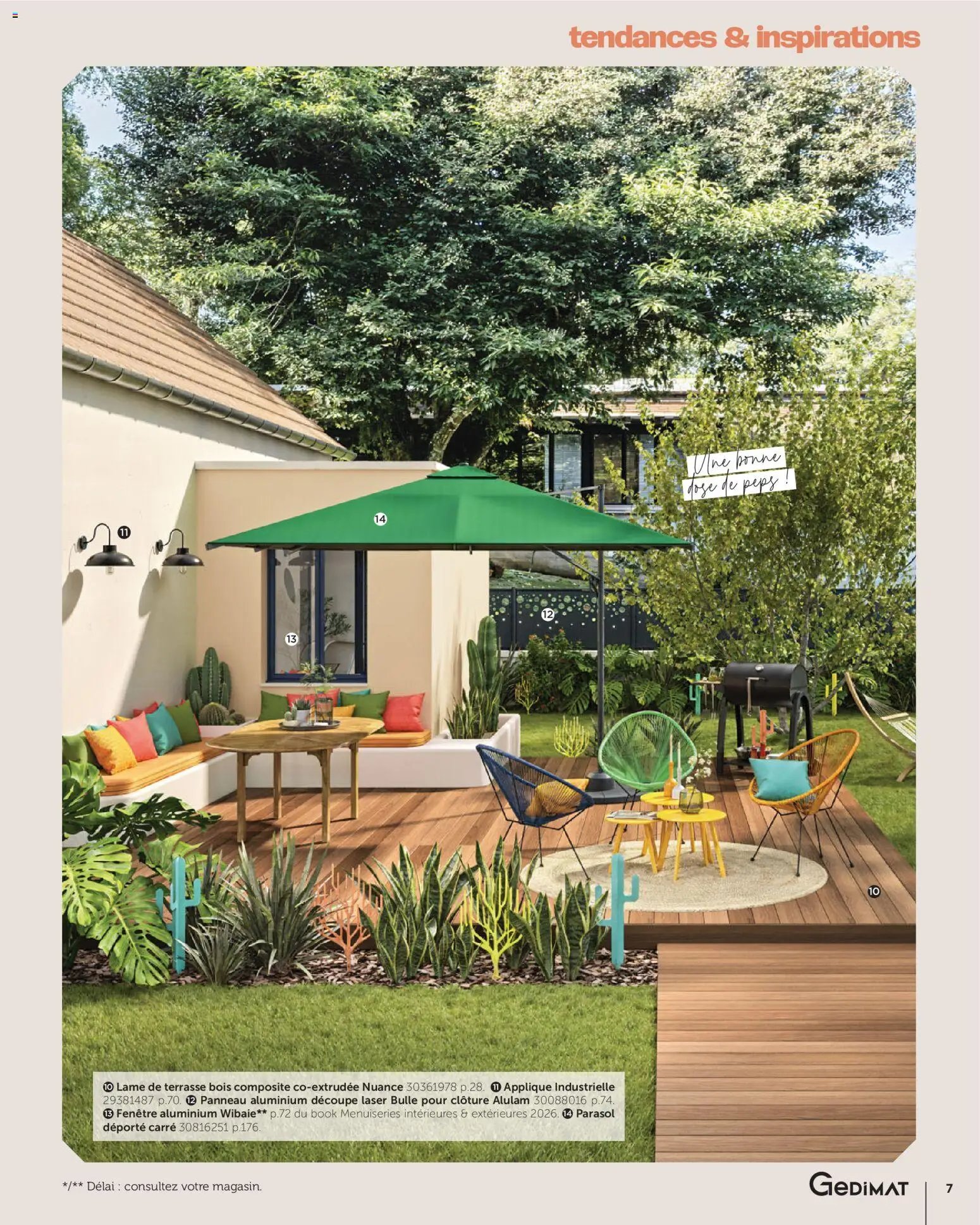 Gedimat - Brochure Aména-gements extérieurs