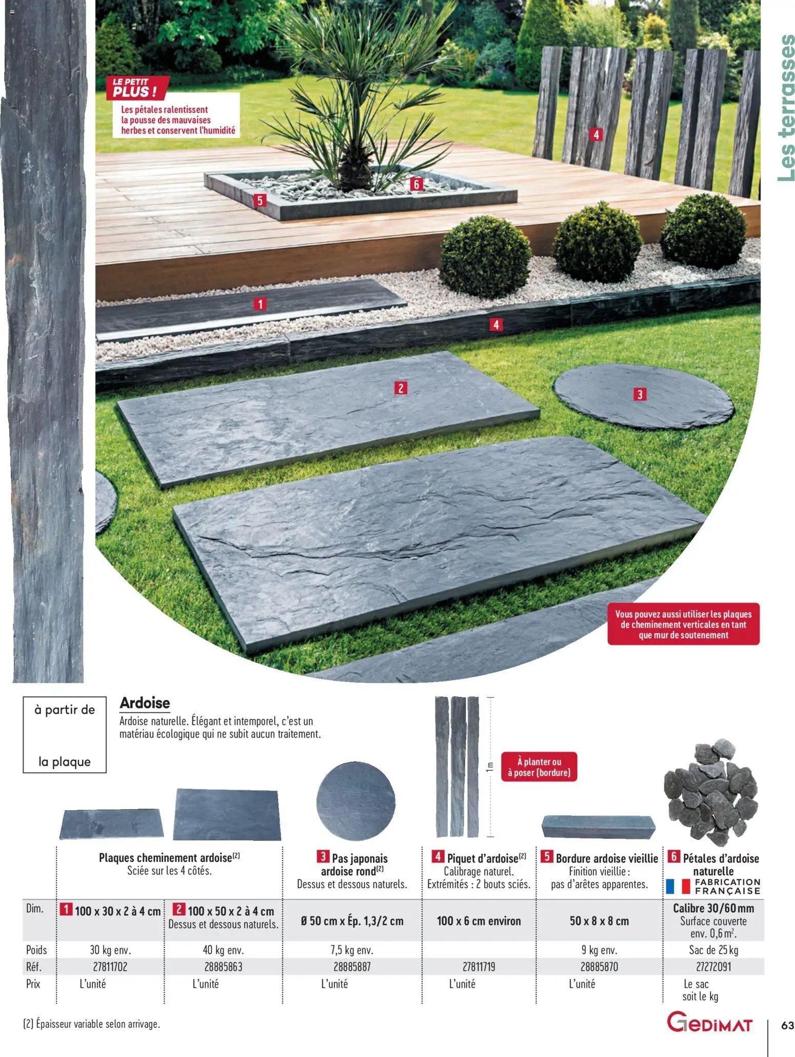 Gedimat - Brochure Aména-gements extérieurs (2026-04-01 - 2026-04-30)