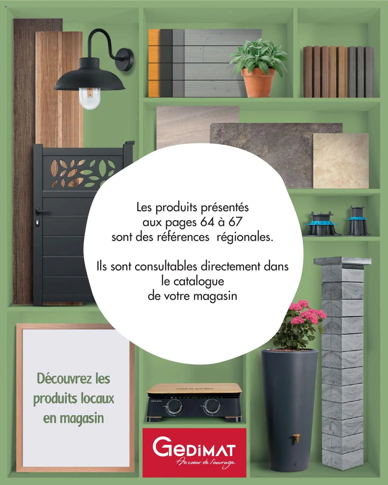 Gedimat - Brochure Aména-gements extérieurs (2026-04-01 - 2026-04-30)