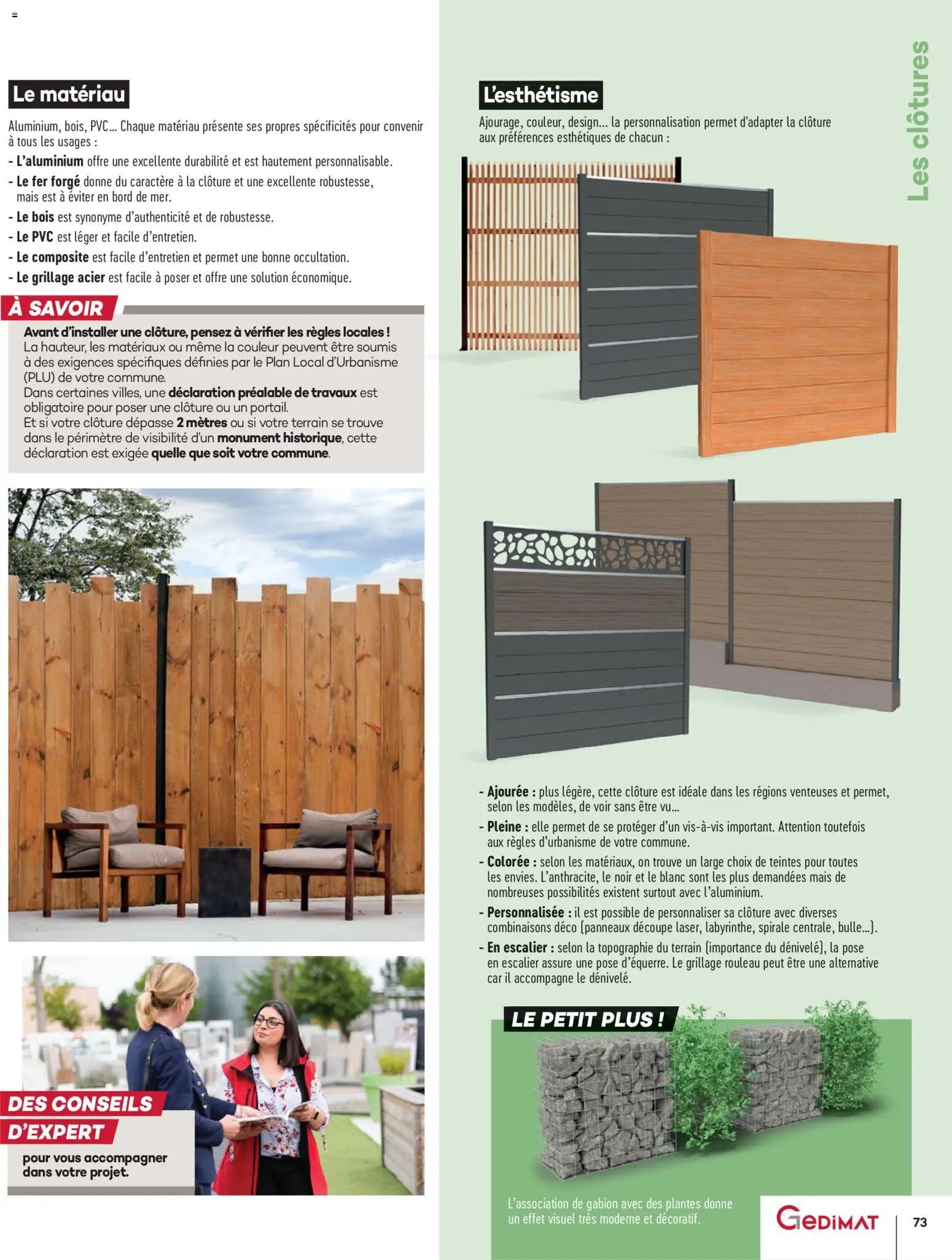 Gedimat - Brochure Aména-gements extérieurs (2026-04-01 - 2026-04-30)
