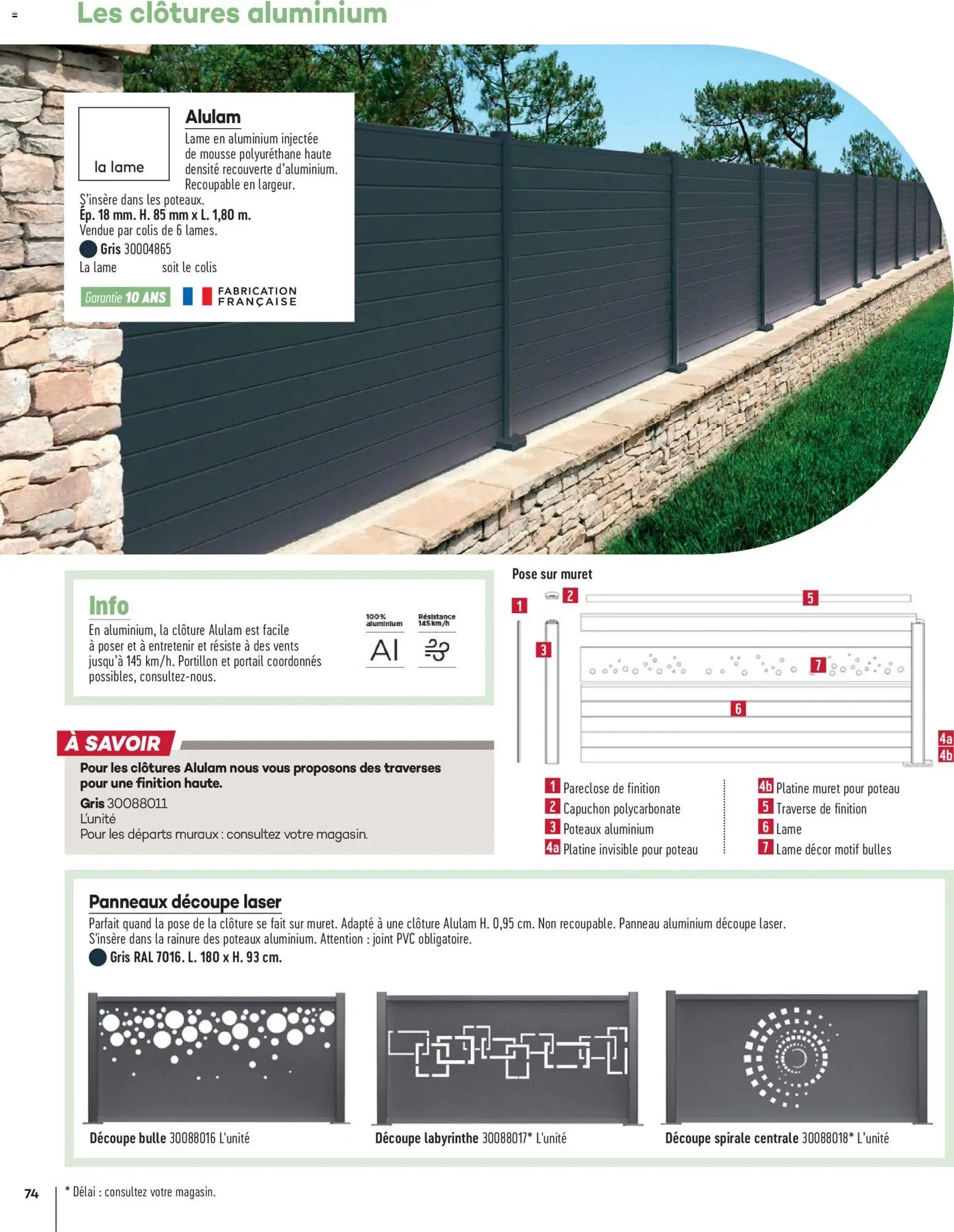 Gedimat - Brochure Aména-gements extérieurs (2026-04-01 - 2026-04-30)