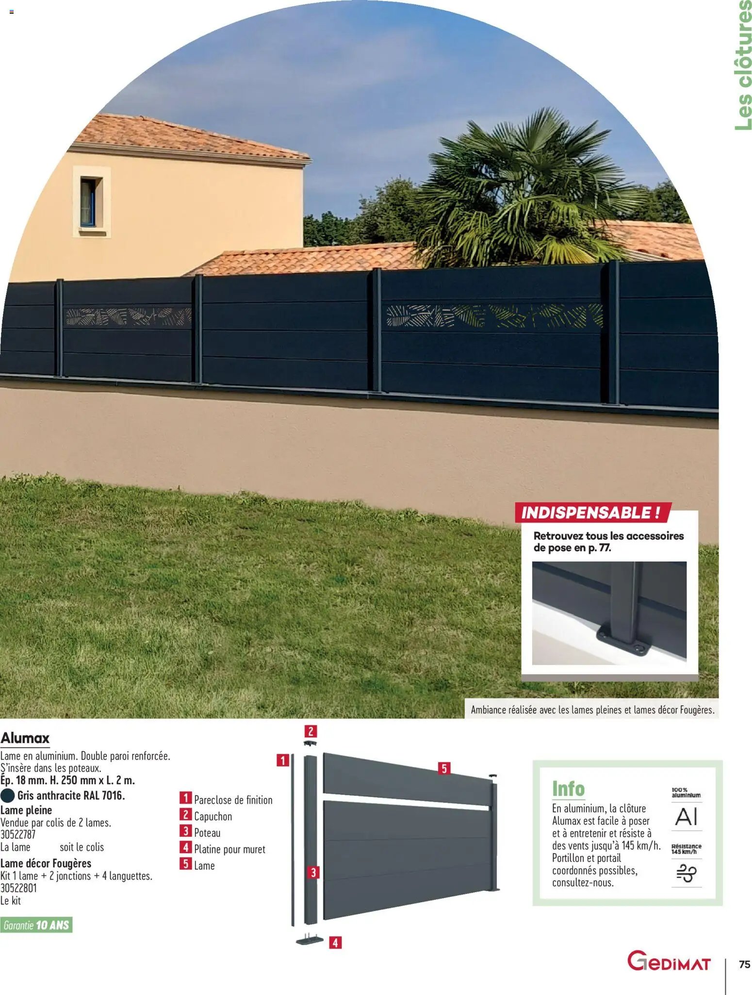 Gedimat - Brochure Aména-gements extérieurs (2026-04-01 - 2026-04-30)