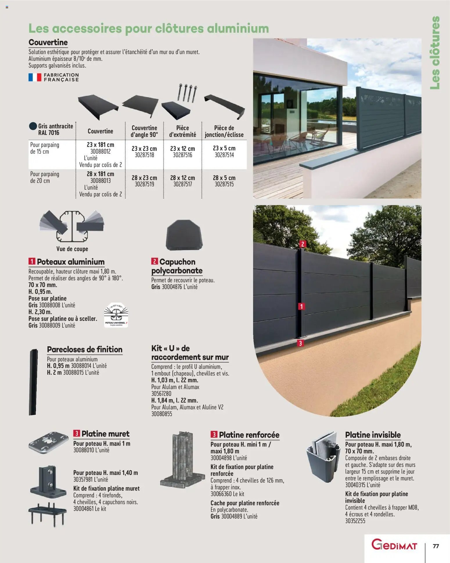 Gedimat - Brochure Aména-gements extérieurs (2026-04-01 - 2026-04-30)