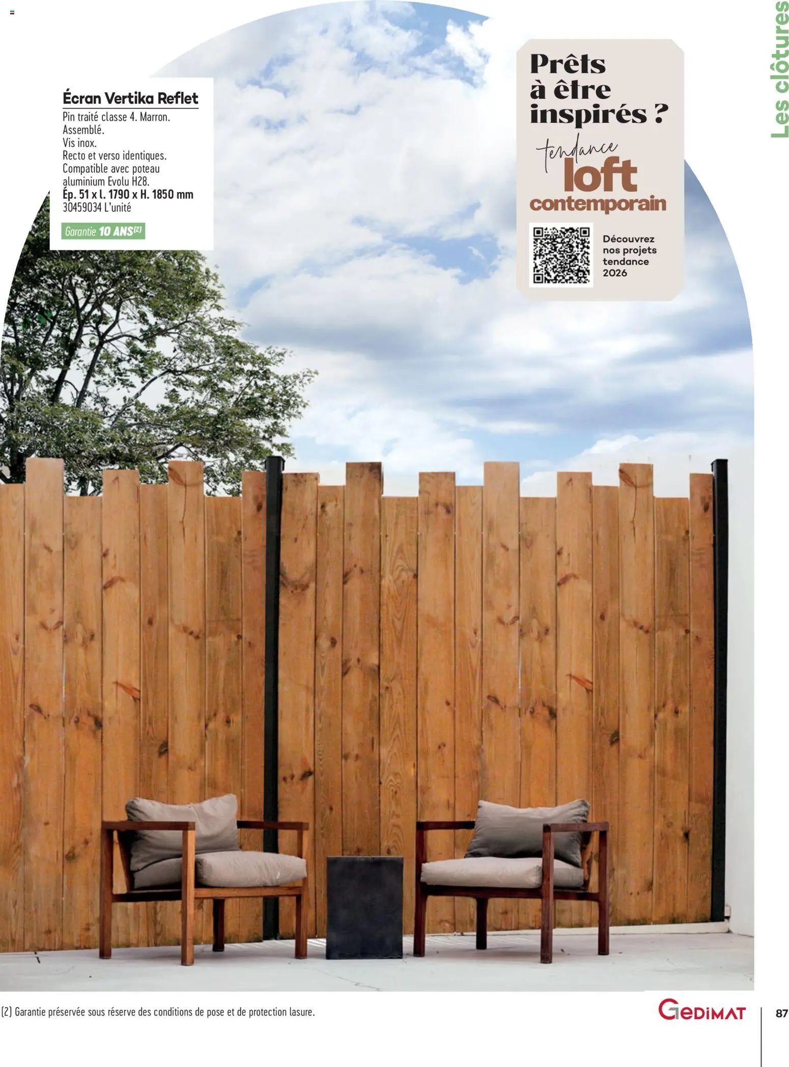 Gedimat - Brochure Aména-gements extérieurs (2026-04-01 - 2026-04-30)